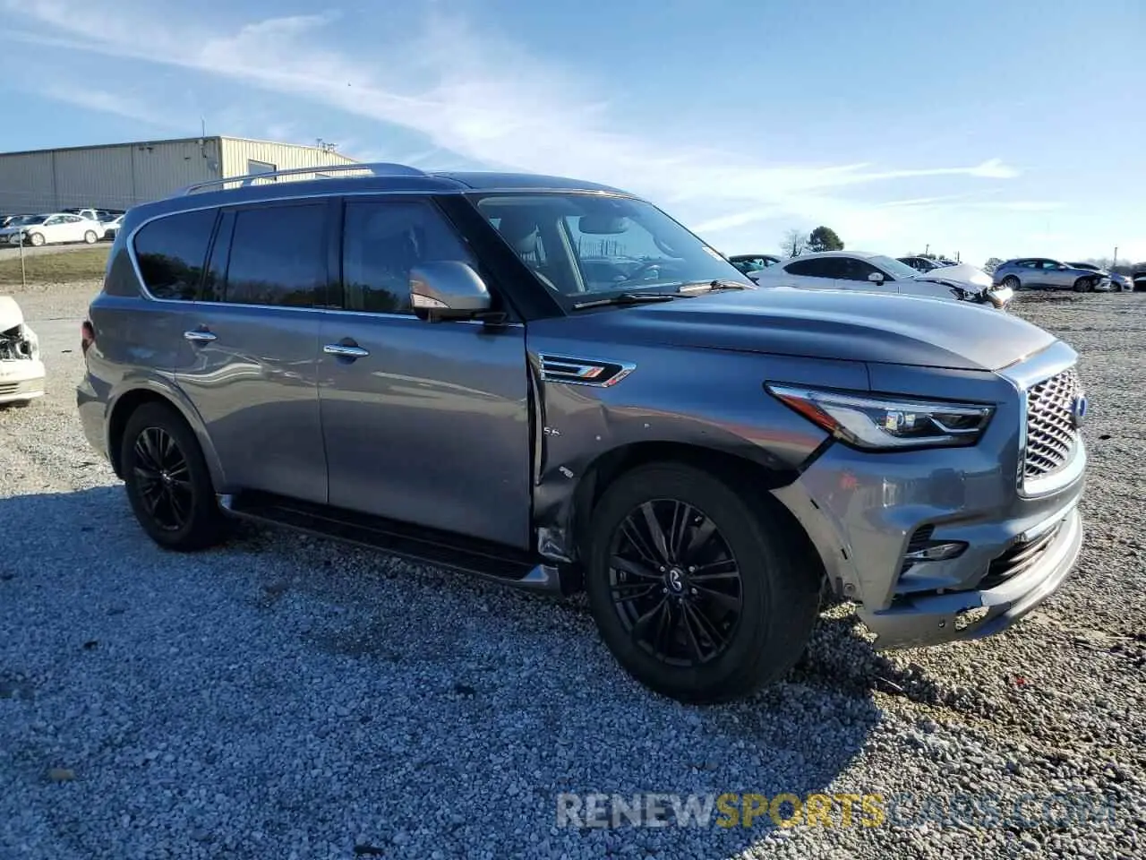4 Photograph of a damaged car JN8AZ2NF2K9683793 INFINITI QX80 2019