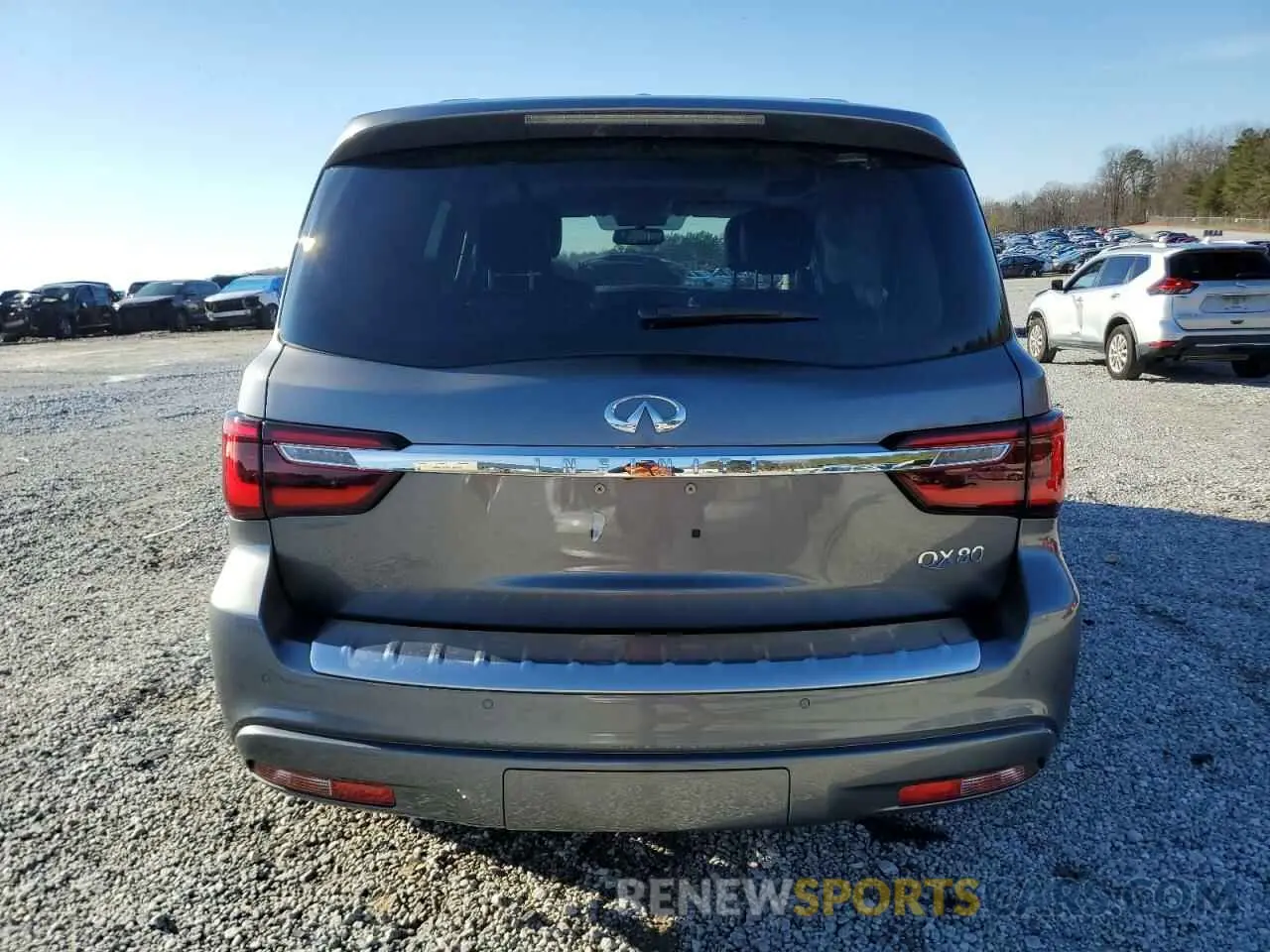 6 Photograph of a damaged car JN8AZ2NF2K9683793 INFINITI QX80 2019