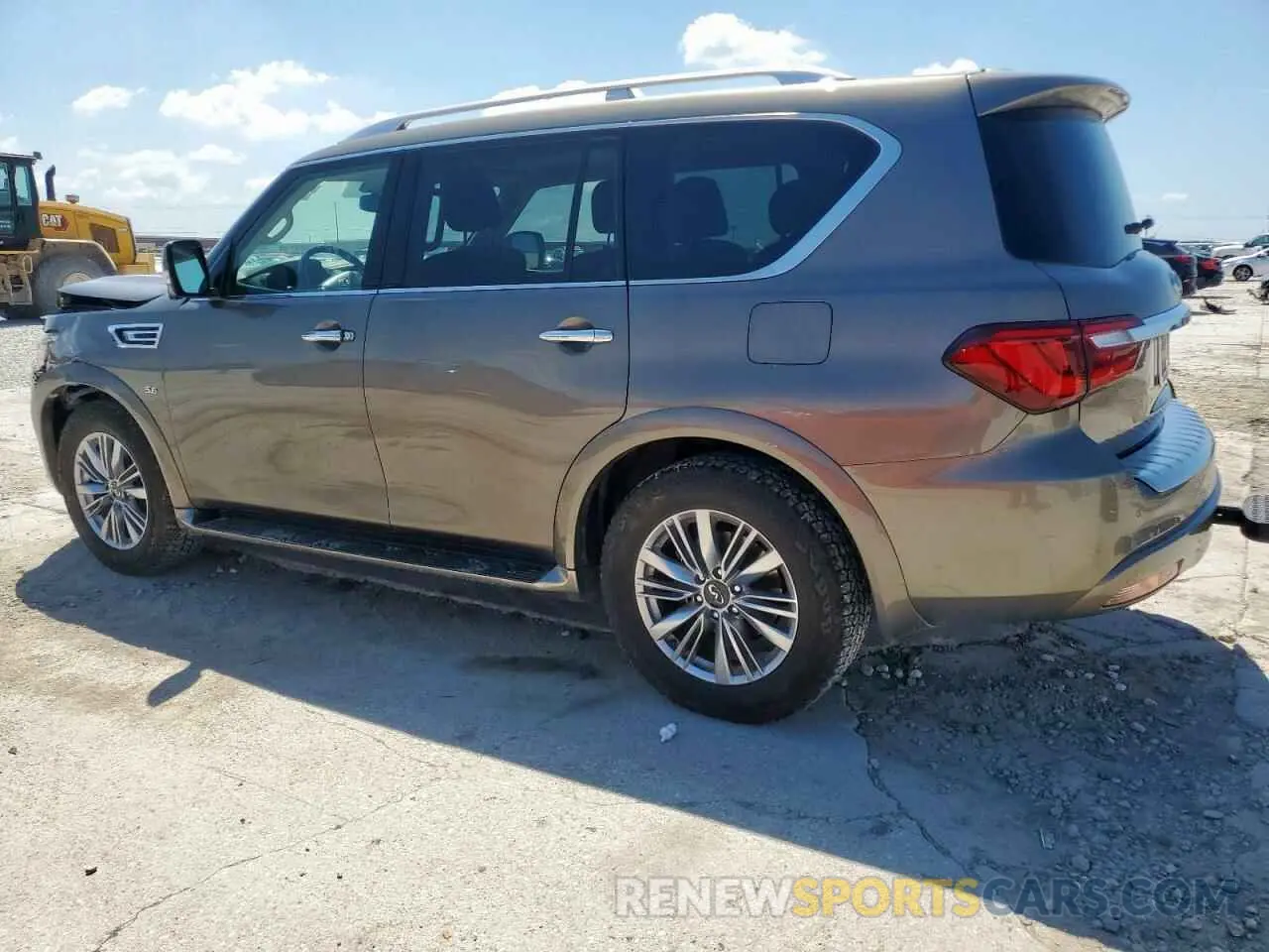2 Photograph of a damaged car JN8AZ2NF2K9688380 INFINITI QX80 2019