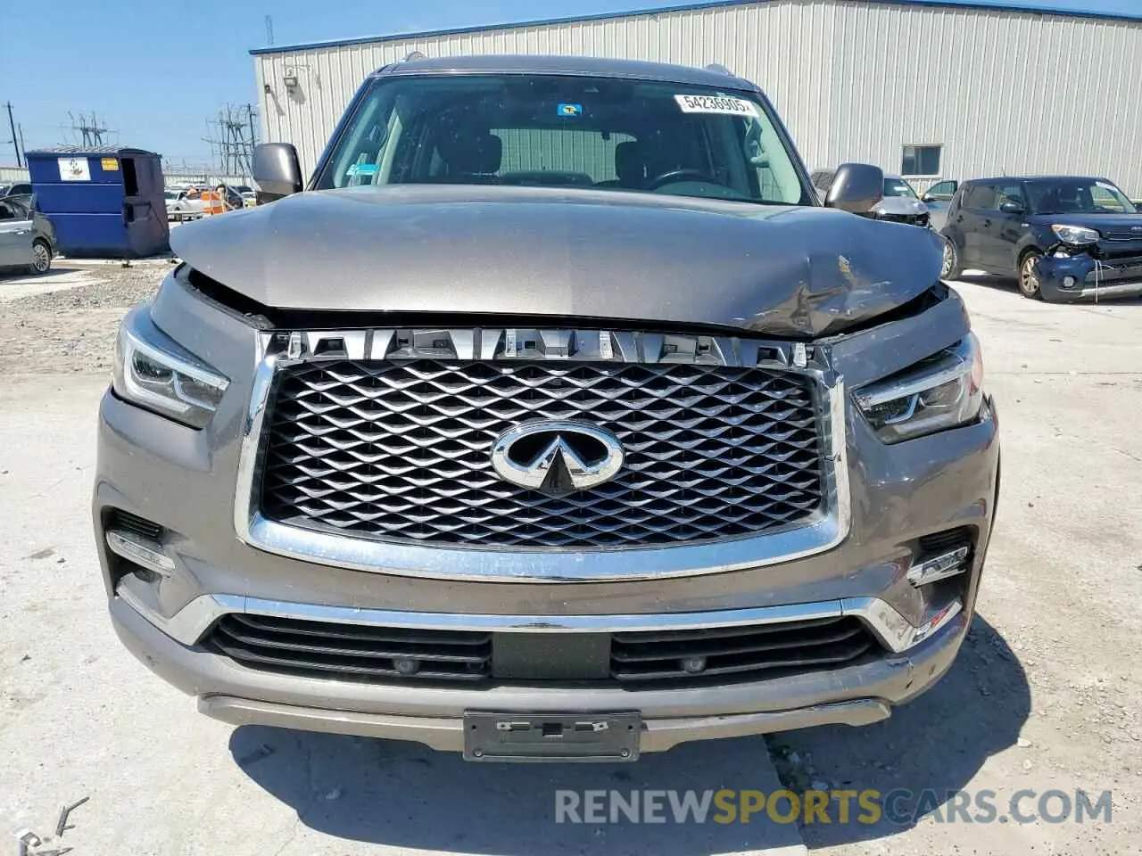 5 Photograph of a damaged car JN8AZ2NF2K9688380 INFINITI QX80 2019