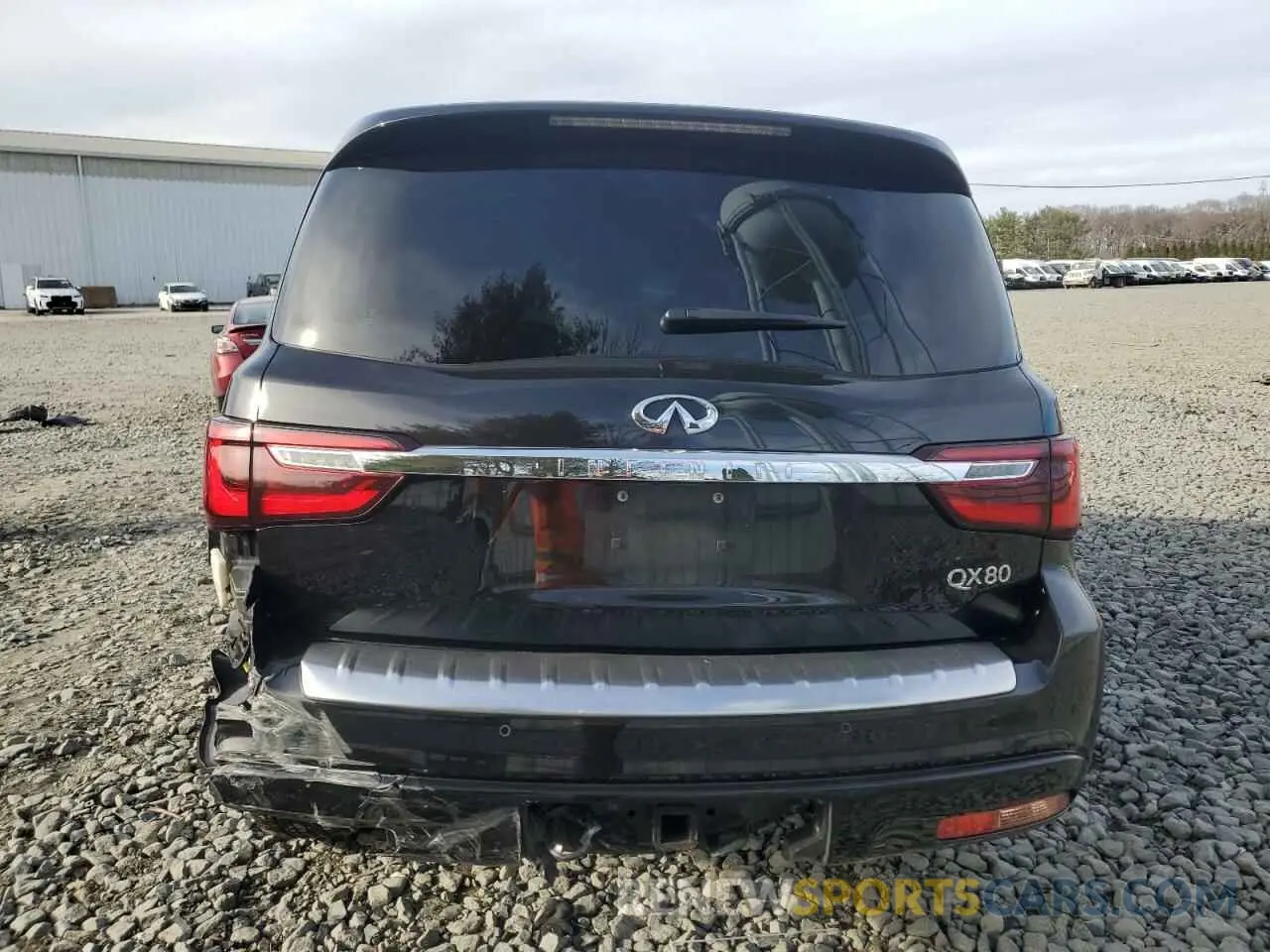6 Photograph of a damaged car JN8AZ2NF3K9681793 INFINITI QX80 2019