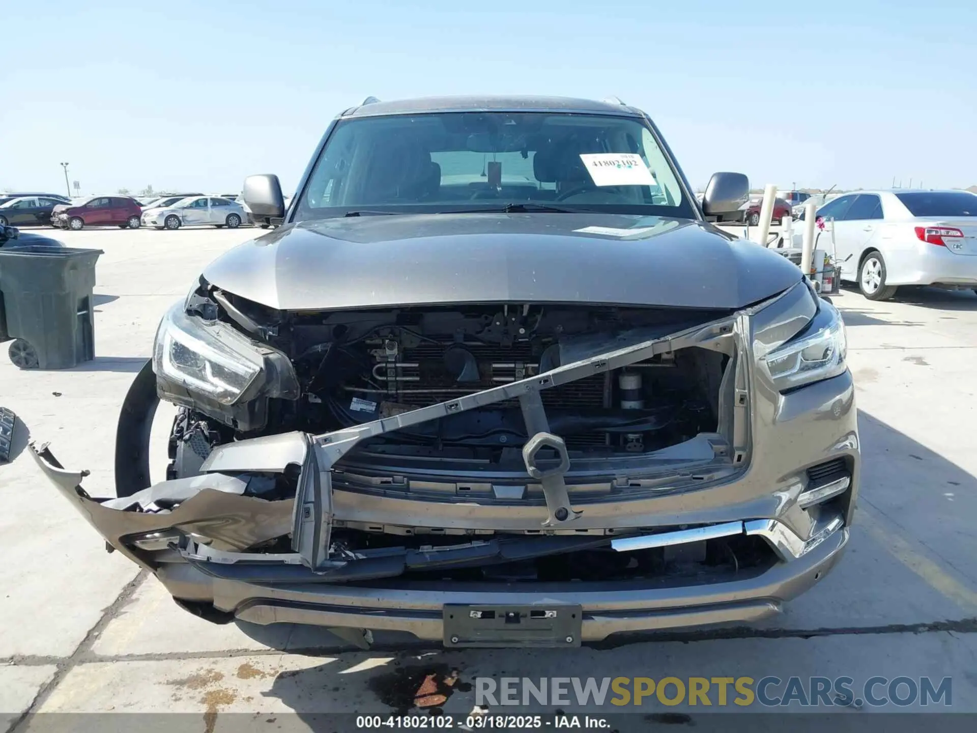 13 Photograph of a damaged car JN8AZ2NF3K9682281 INFINITI QX80 2019