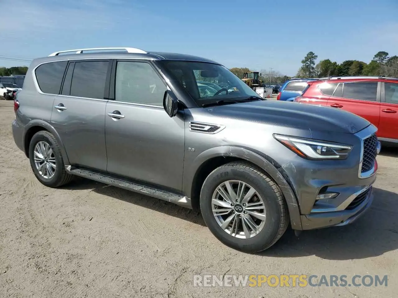4 Photograph of a damaged car JN8AZ2NF3K9685942 INFINITI QX80 2019
