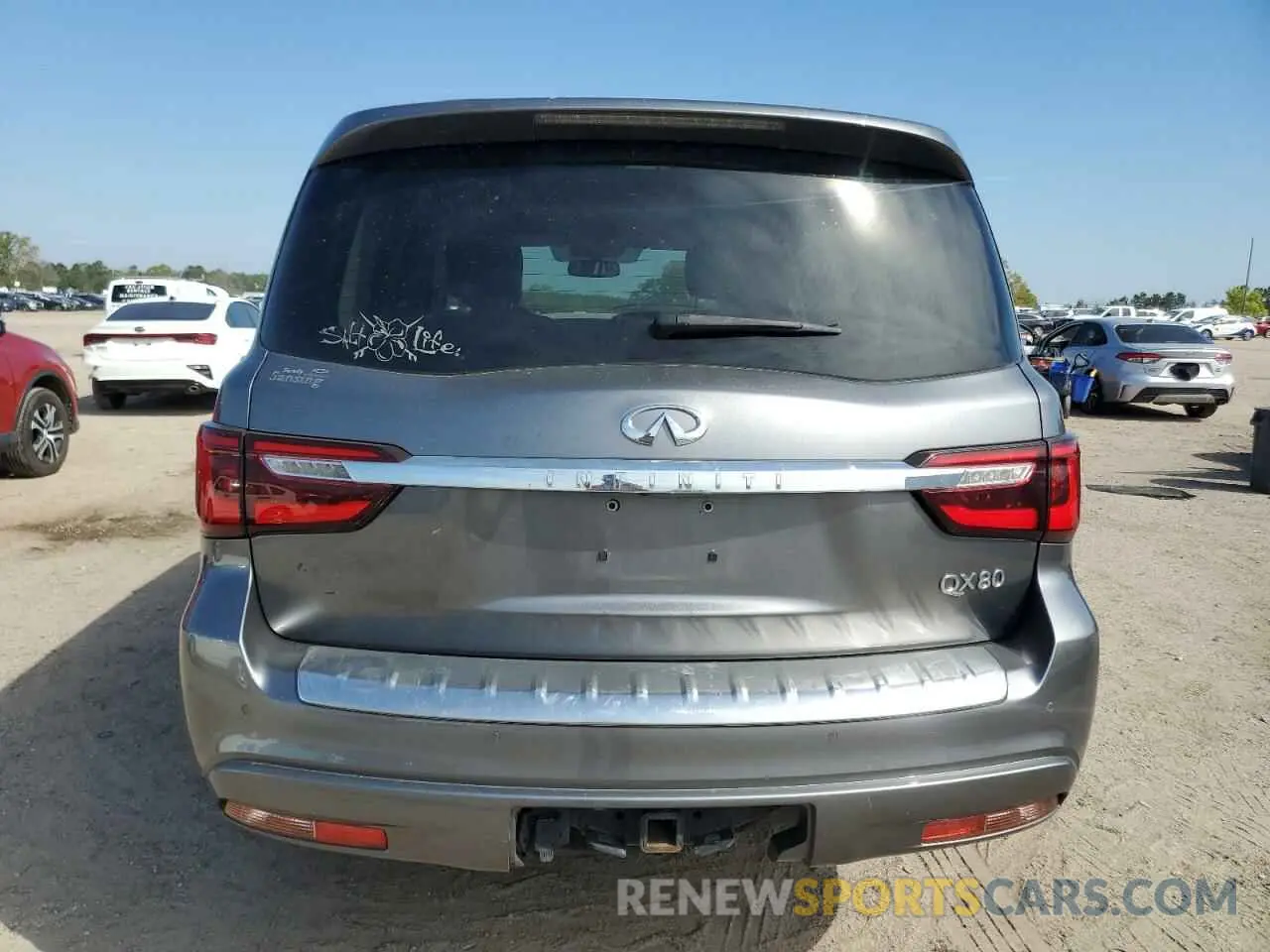 6 Photograph of a damaged car JN8AZ2NF3K9685942 INFINITI QX80 2019