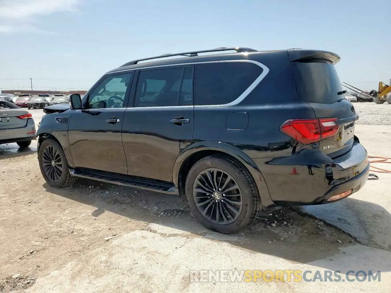 2 Photograph of a damaged car JN8AZ2NF4K9686808 INFINITI QX80 2019