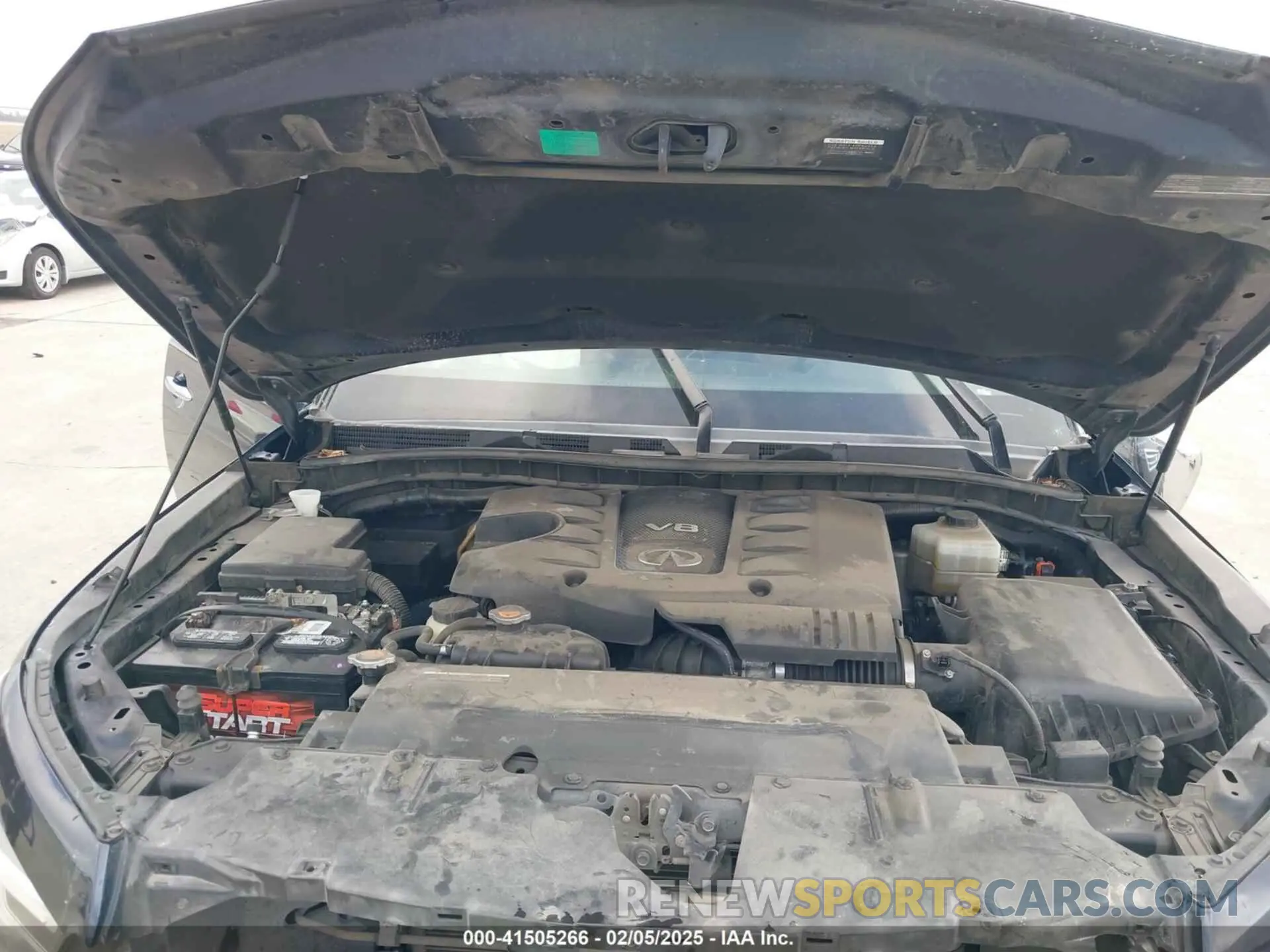 10 Photograph of a damaged car JN8AZ2NF5K9682654 INFINITI QX80 2019