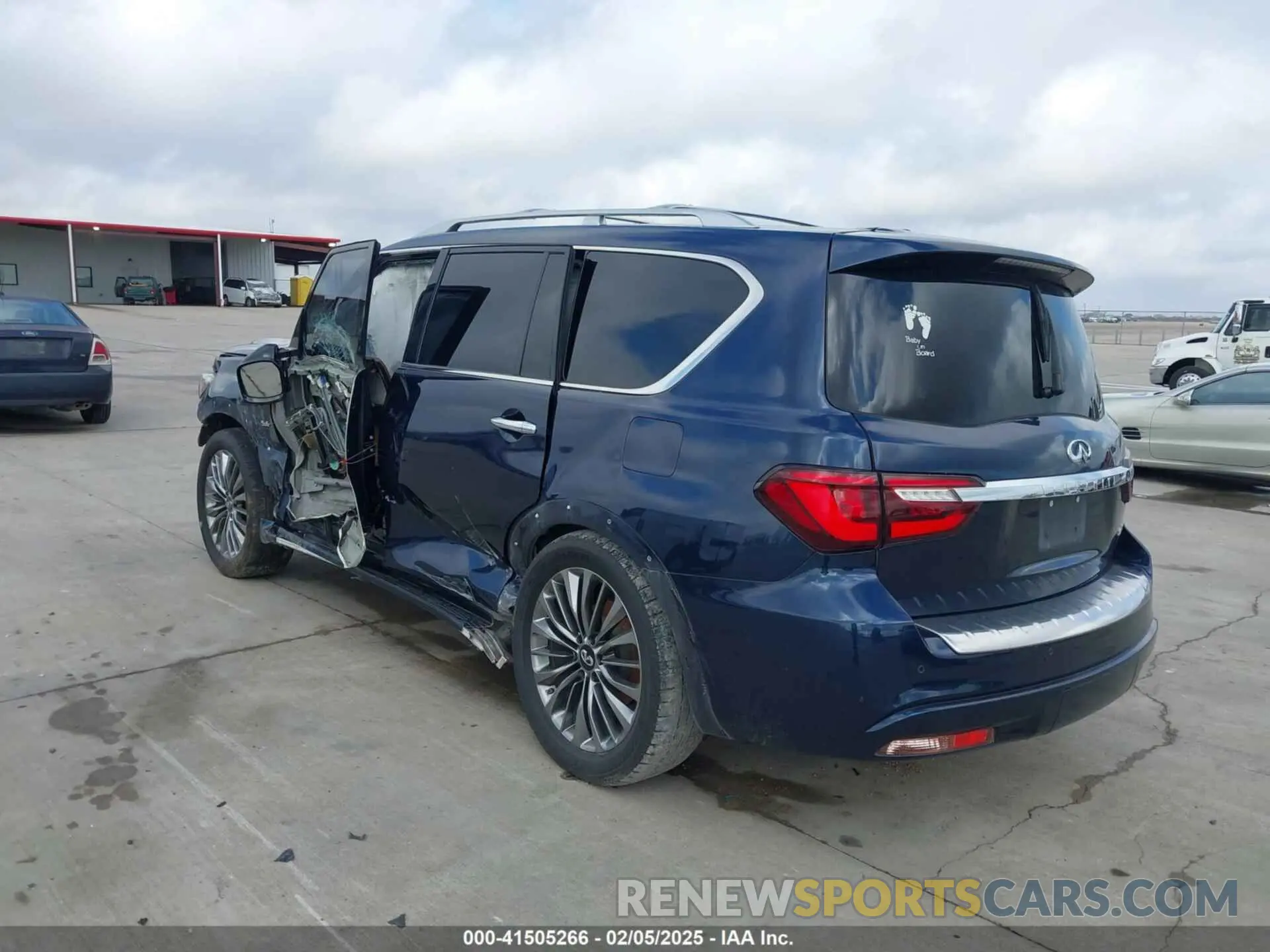 3 Photograph of a damaged car JN8AZ2NF5K9682654 INFINITI QX80 2019