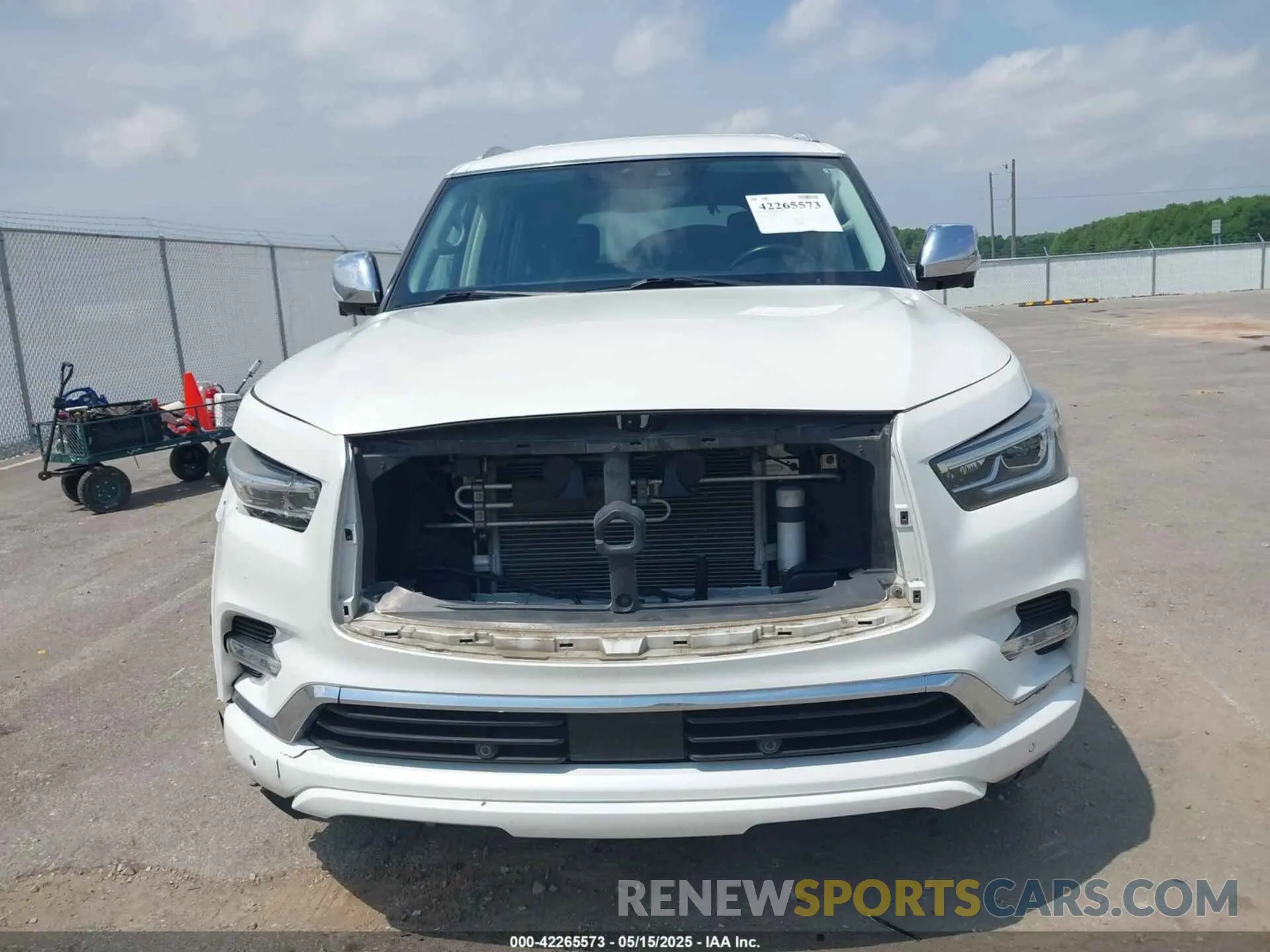 12 Photograph of a damaged car JN8AZ2NF6K9683098 INFINITI QX80 2019