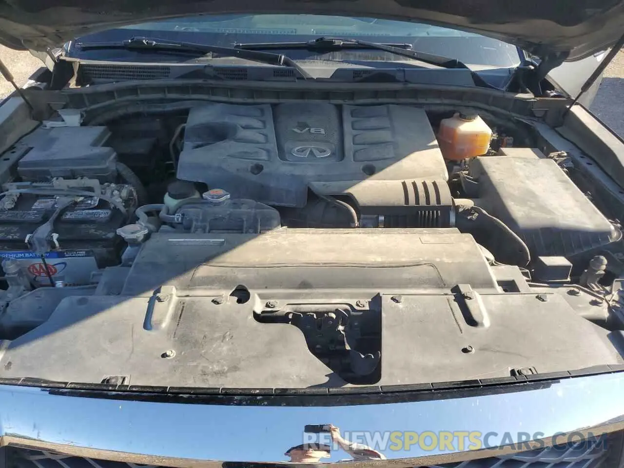12 Photograph of a damaged car JN8AZ2NF7K9680162 INFINITI QX80 2019