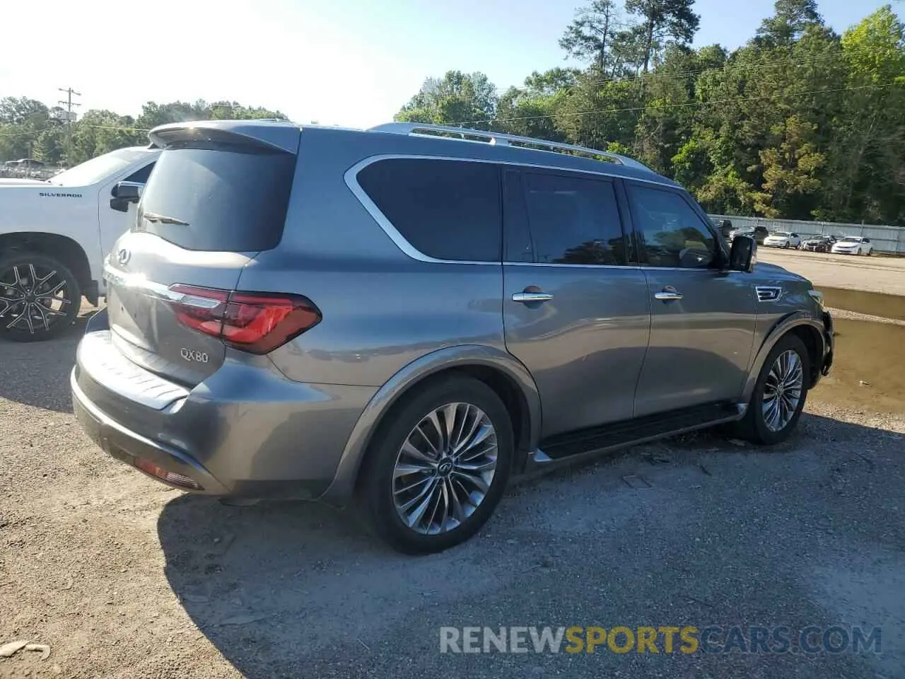 3 Photograph of a damaged car JN8AZ2NF7K9680162 INFINITI QX80 2019