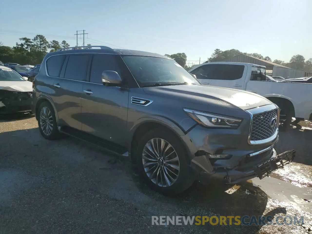 4 Photograph of a damaged car JN8AZ2NF7K9680162 INFINITI QX80 2019