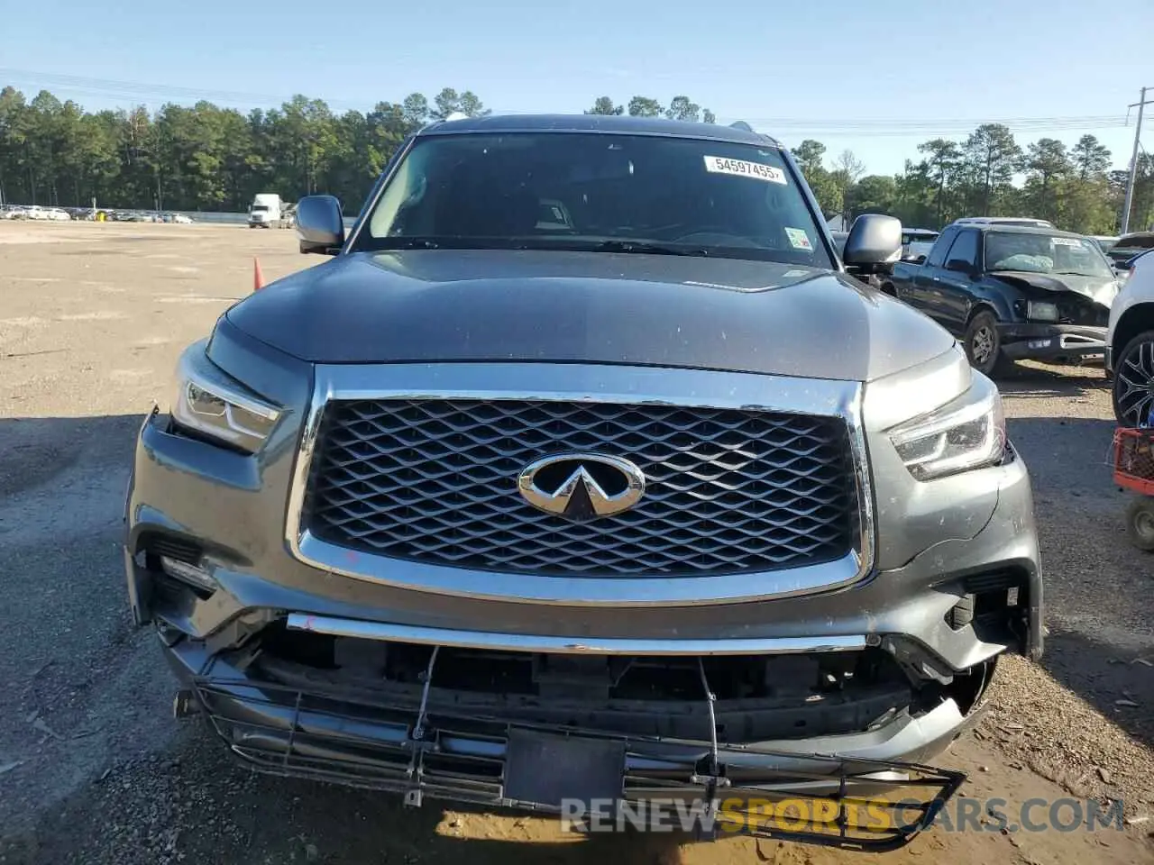 5 Photograph of a damaged car JN8AZ2NF7K9680162 INFINITI QX80 2019