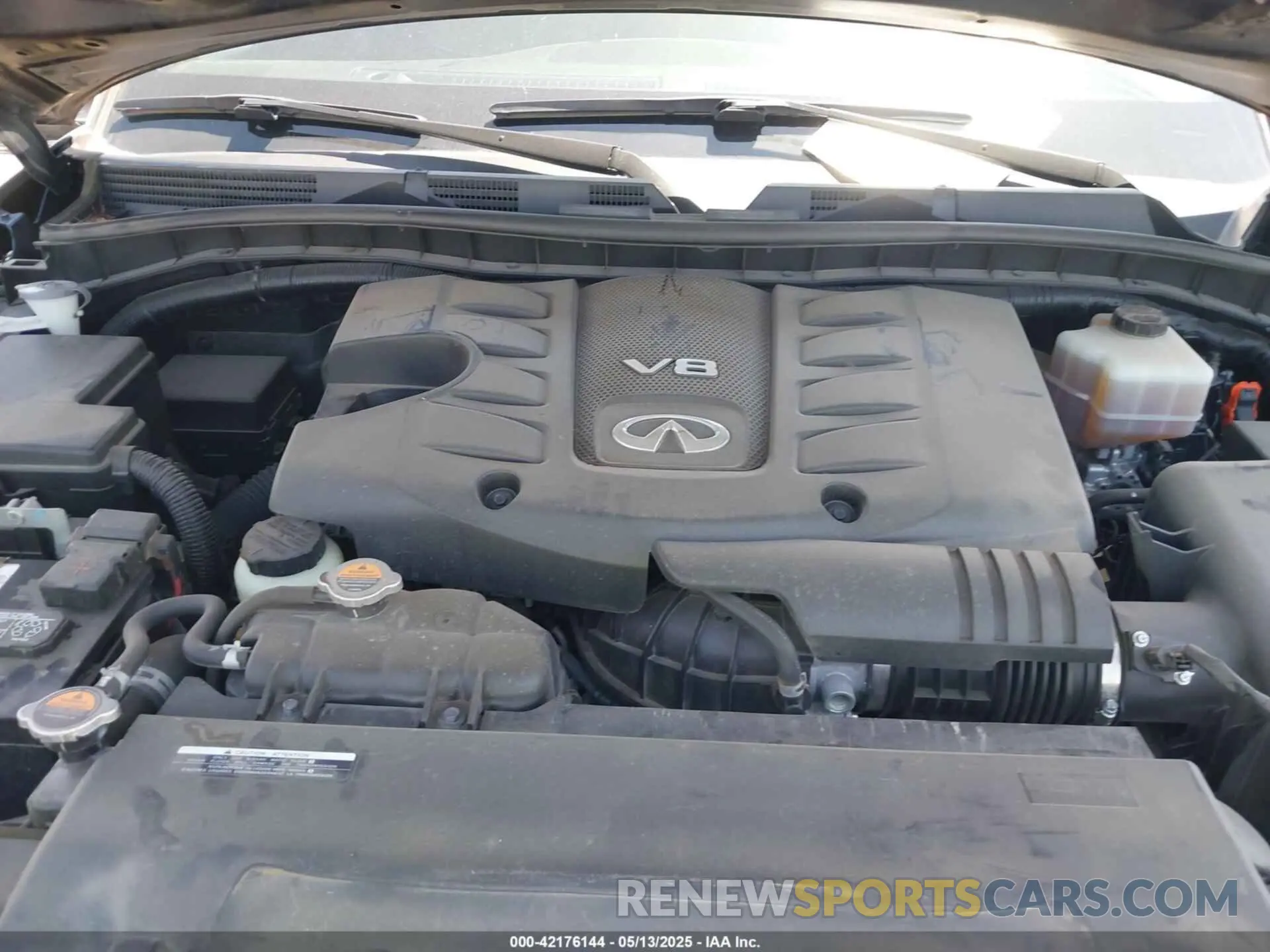 10 Photograph of a damaged car JN8AZ2NF7K9689184 INFINITI QX80 2019