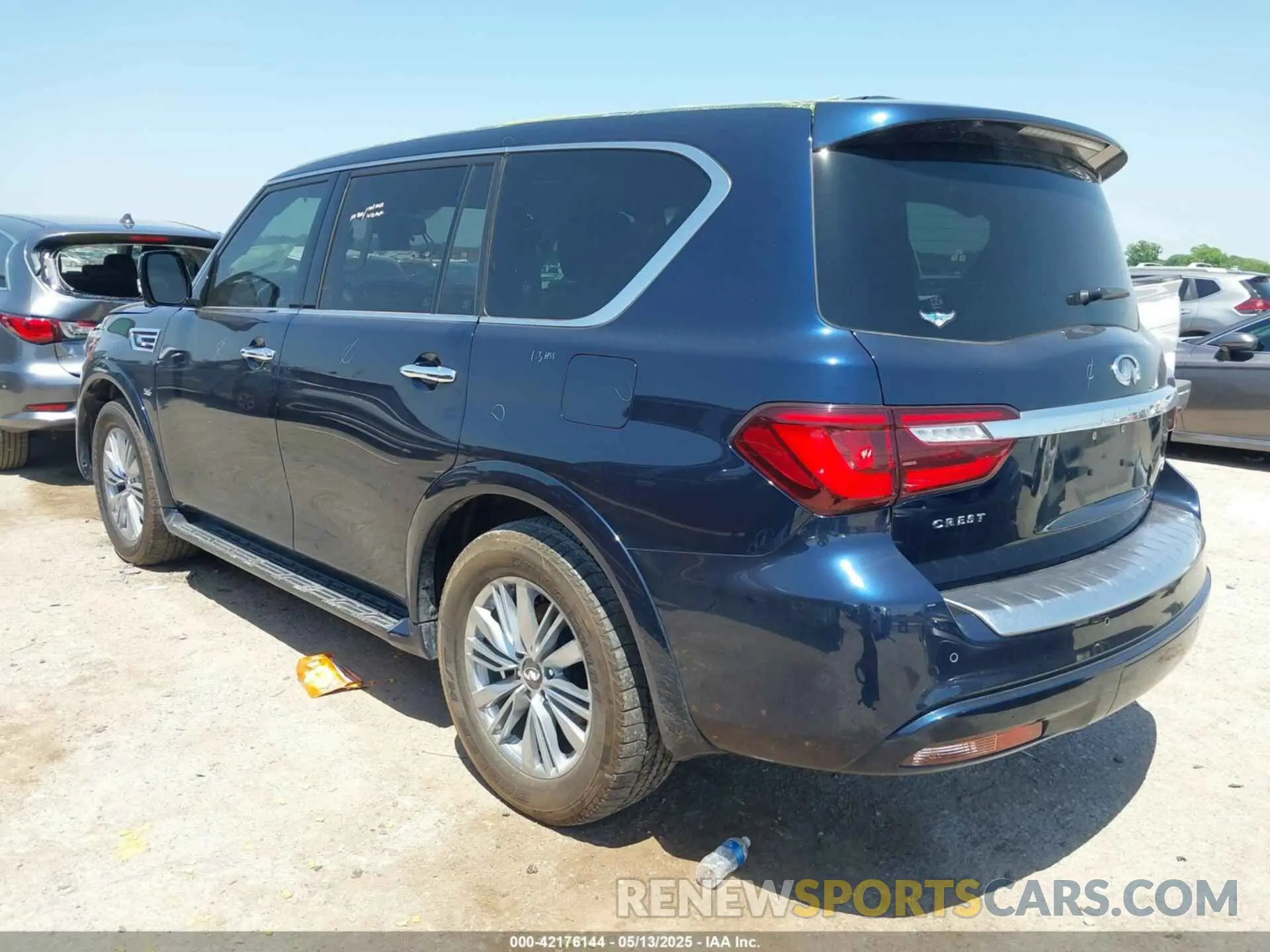 3 Photograph of a damaged car JN8AZ2NF7K9689184 INFINITI QX80 2019