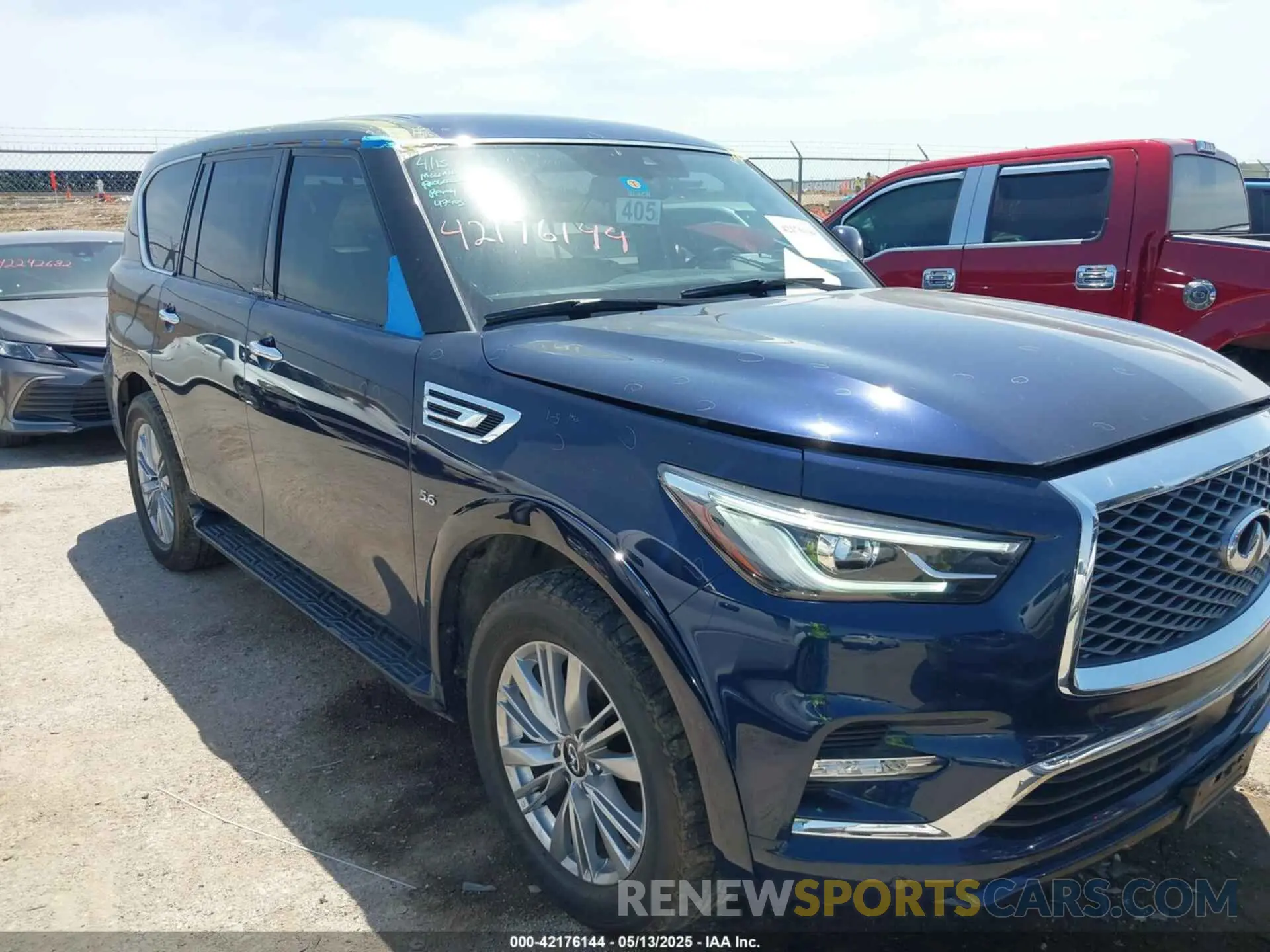 6 Photograph of a damaged car JN8AZ2NF7K9689184 INFINITI QX80 2019