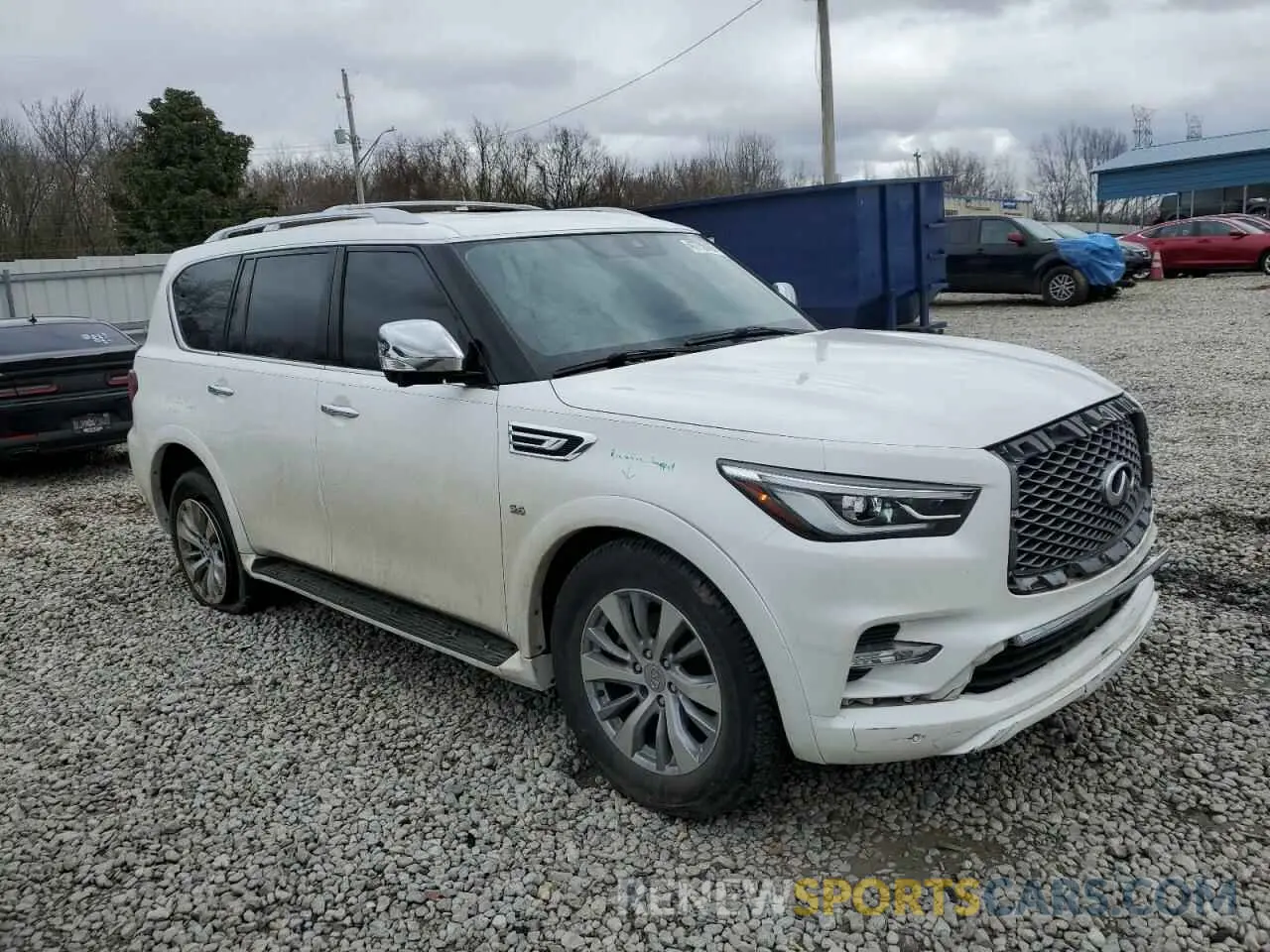 4 Photograph of a damaged car JN8AZ2NF8K9681398 INFINITI QX80 2019