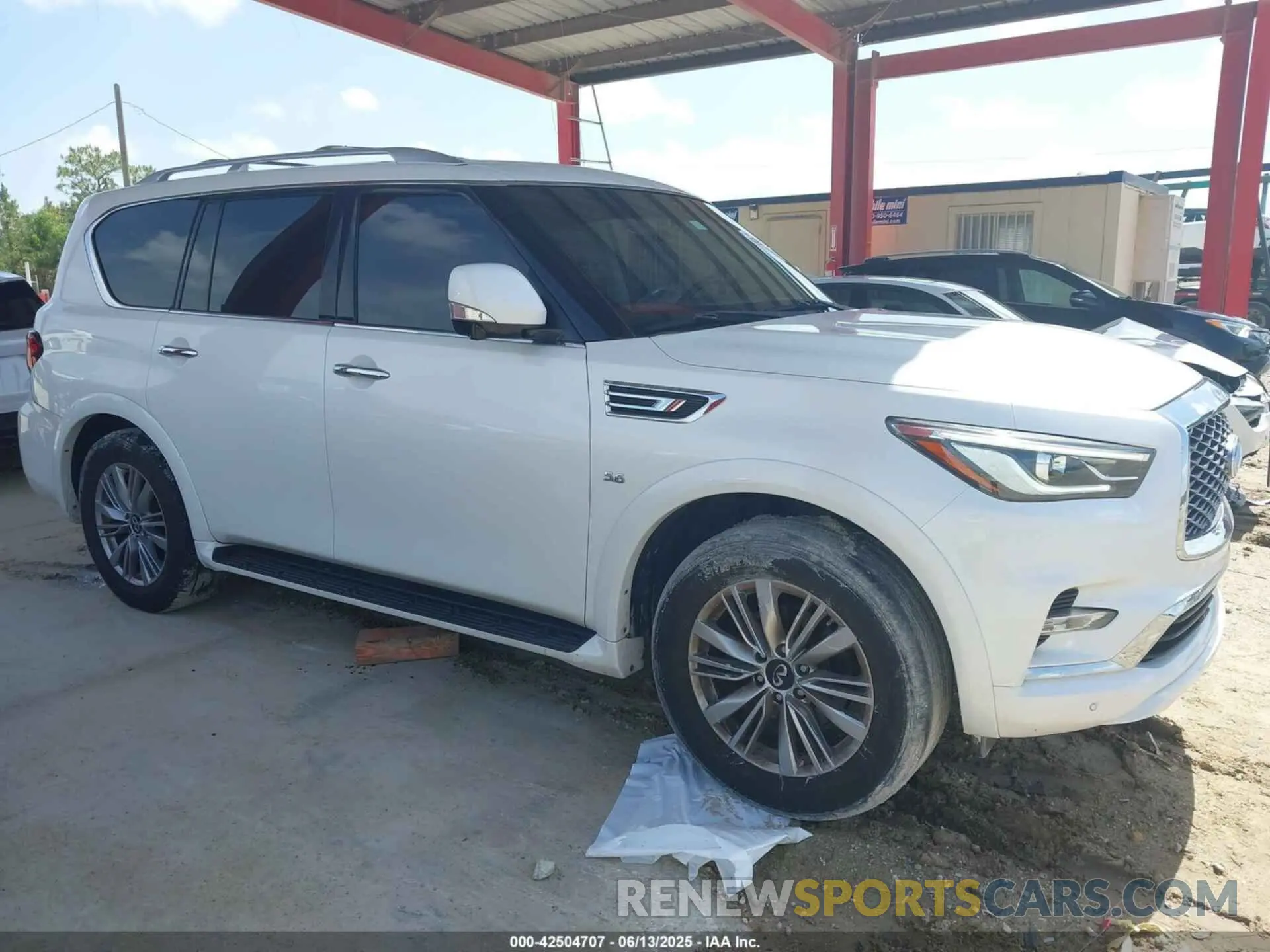 13 Photograph of a damaged car JN8AZ2NF8K9686598 INFINITI QX80 2019