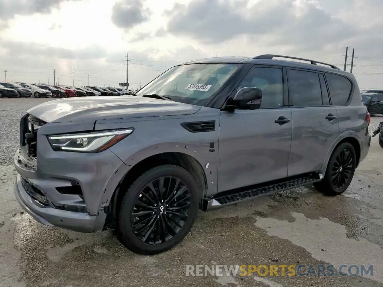 1 Photograph of a damaged car JN8AZ2NF9K9683290 INFINITI QX80 2019