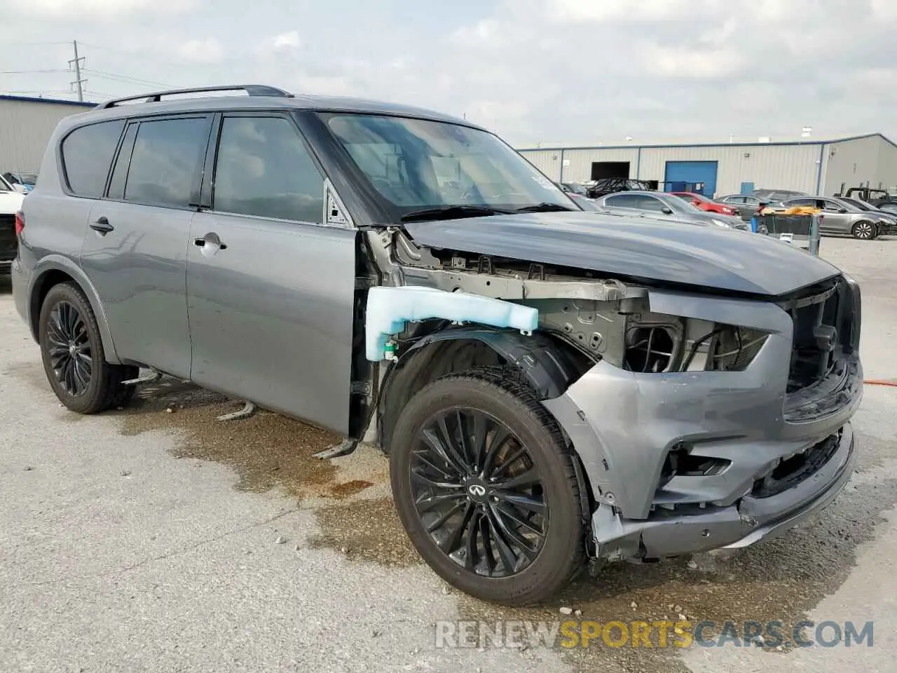 4 Photograph of a damaged car JN8AZ2NF9K9683290 INFINITI QX80 2019