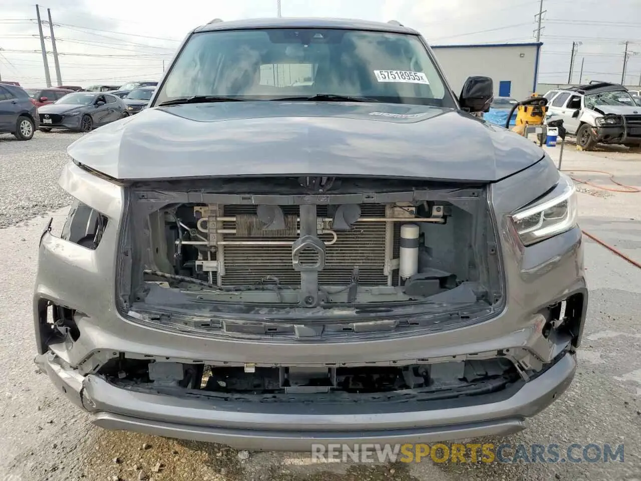 5 Photograph of a damaged car JN8AZ2NF9K9683290 INFINITI QX80 2019