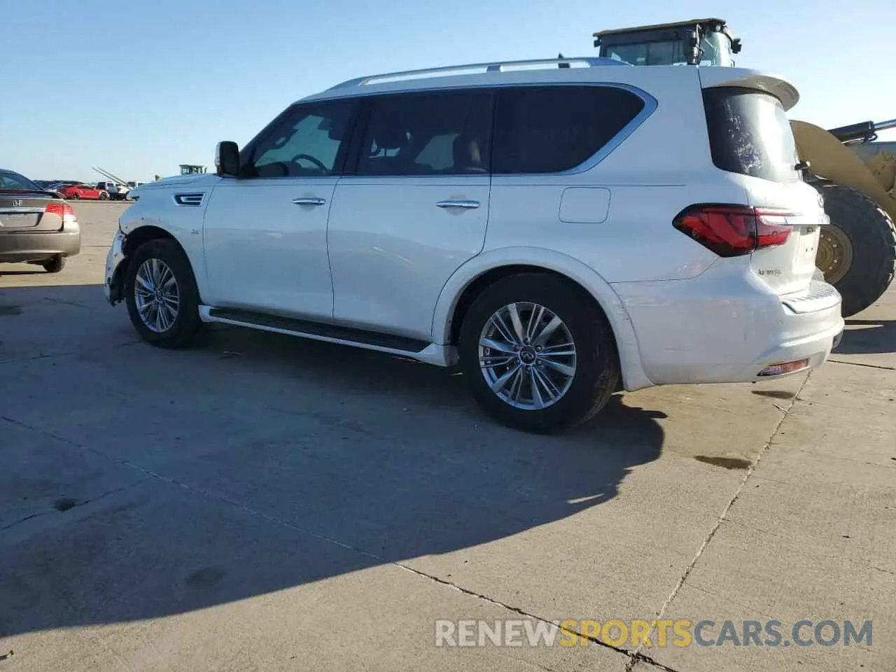 2 Photograph of a damaged car JN8AZ2NF9K9684004 INFINITI QX80 2019