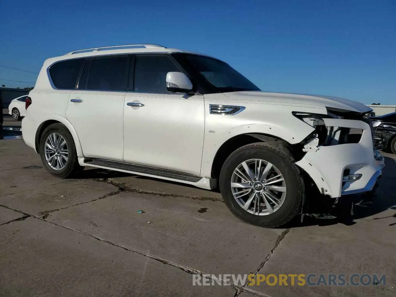 4 Photograph of a damaged car JN8AZ2NF9K9684004 INFINITI QX80 2019