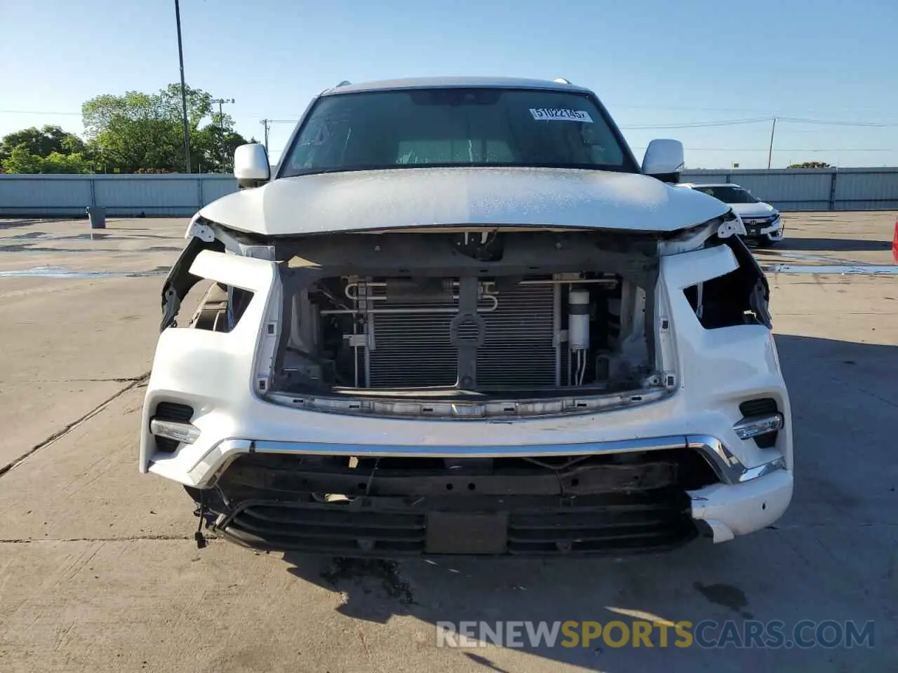 5 Photograph of a damaged car JN8AZ2NF9K9684004 INFINITI QX80 2019