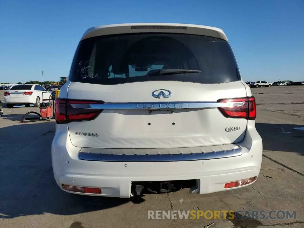 6 Photograph of a damaged car JN8AZ2NF9K9684004 INFINITI QX80 2019