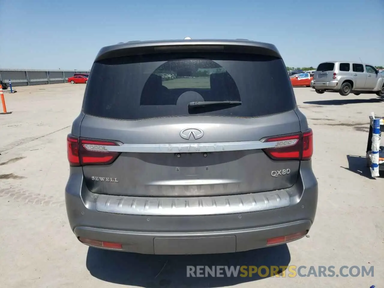 6 Photograph of a damaged car JN8AZ2NF9K9684245 INFINITI QX80 2019