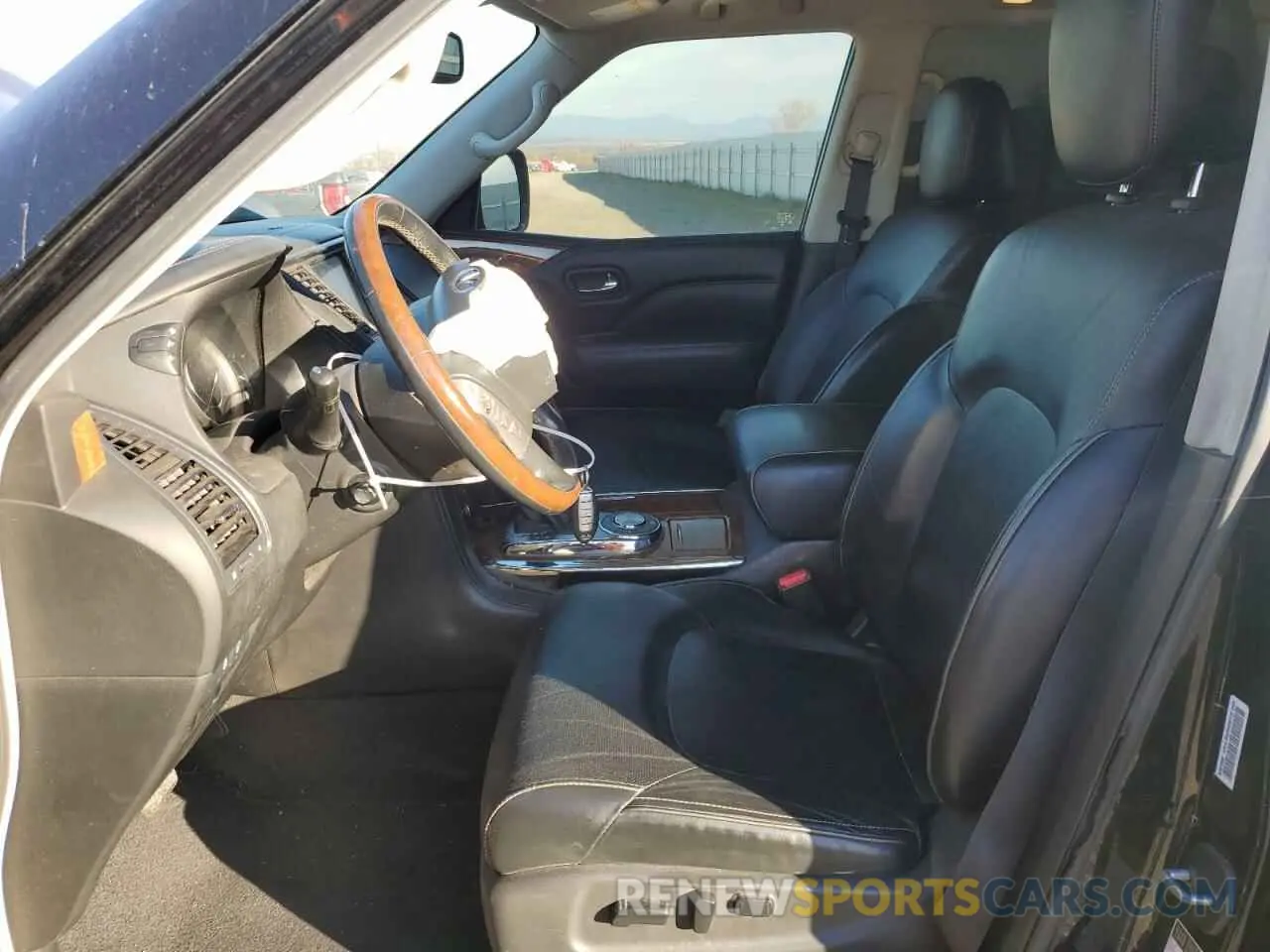 7 Photograph of a damaged car JN8AZ2NF9K9688375 INFINITI QX80 2019