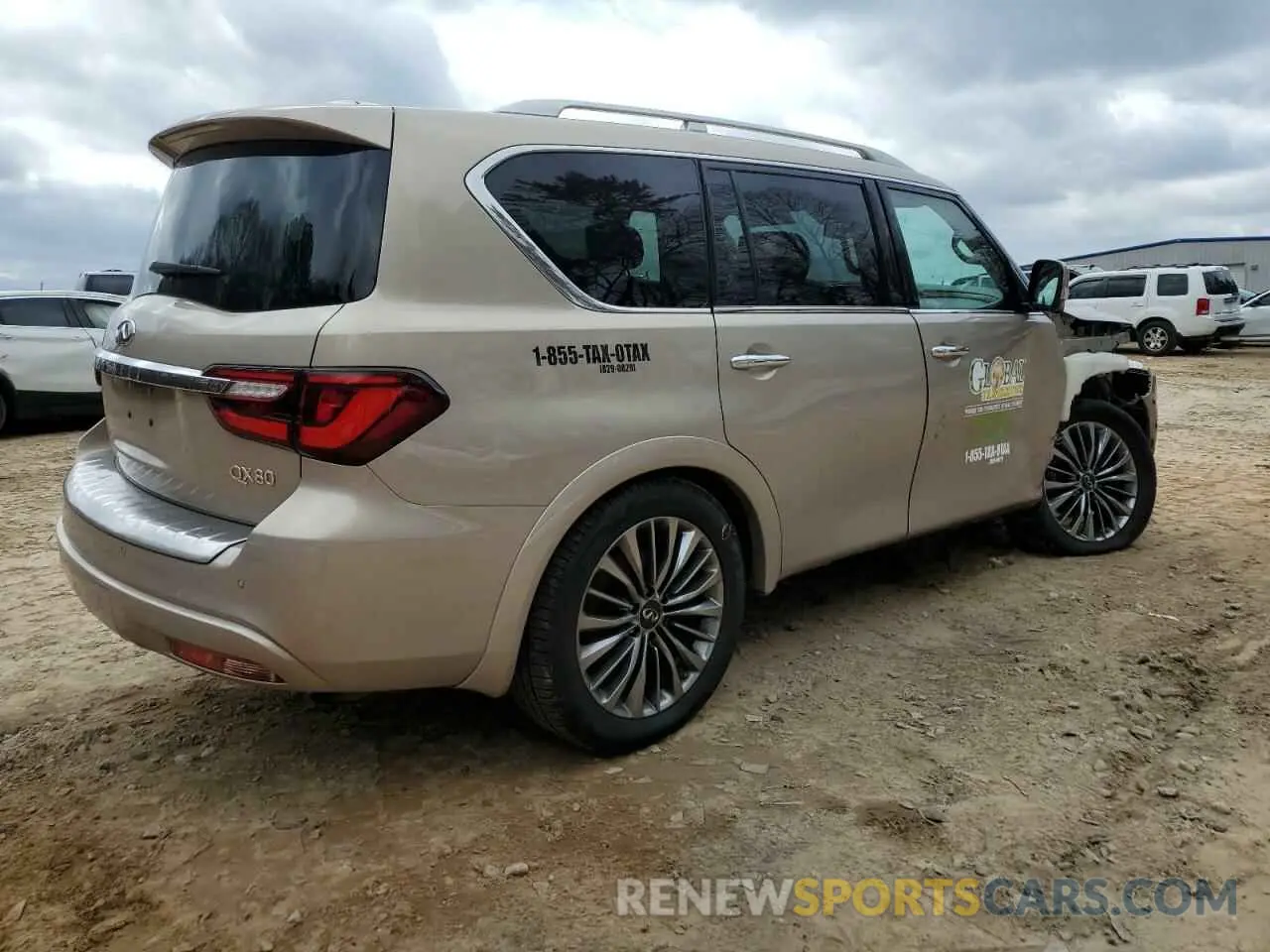 3 Photograph of a damaged car JN8AZ2NFXK9684139 INFINITI QX80 2019