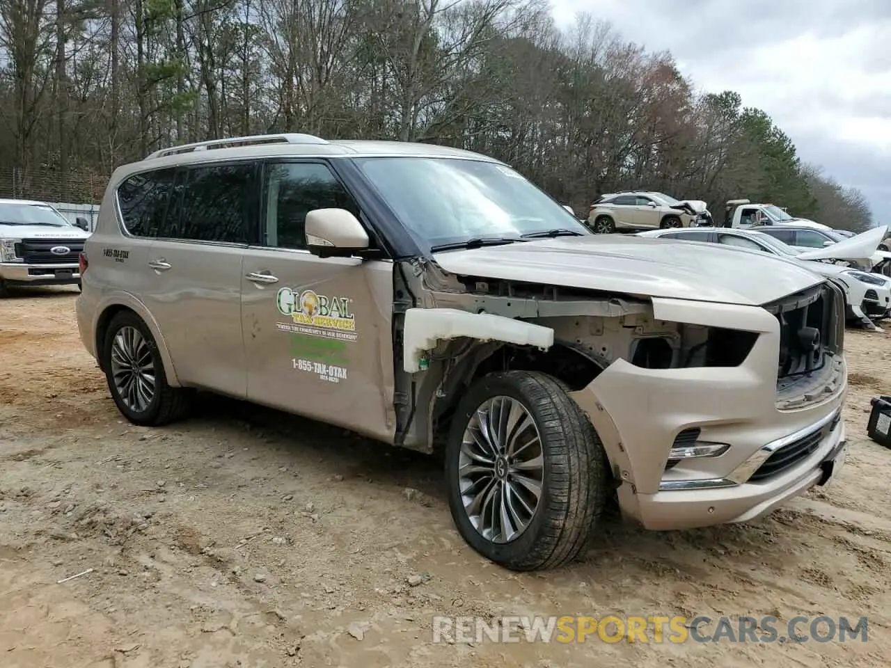4 Photograph of a damaged car JN8AZ2NFXK9684139 INFINITI QX80 2019
