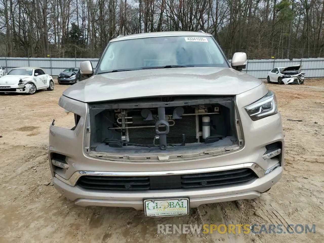 5 Photograph of a damaged car JN8AZ2NFXK9684139 INFINITI QX80 2019