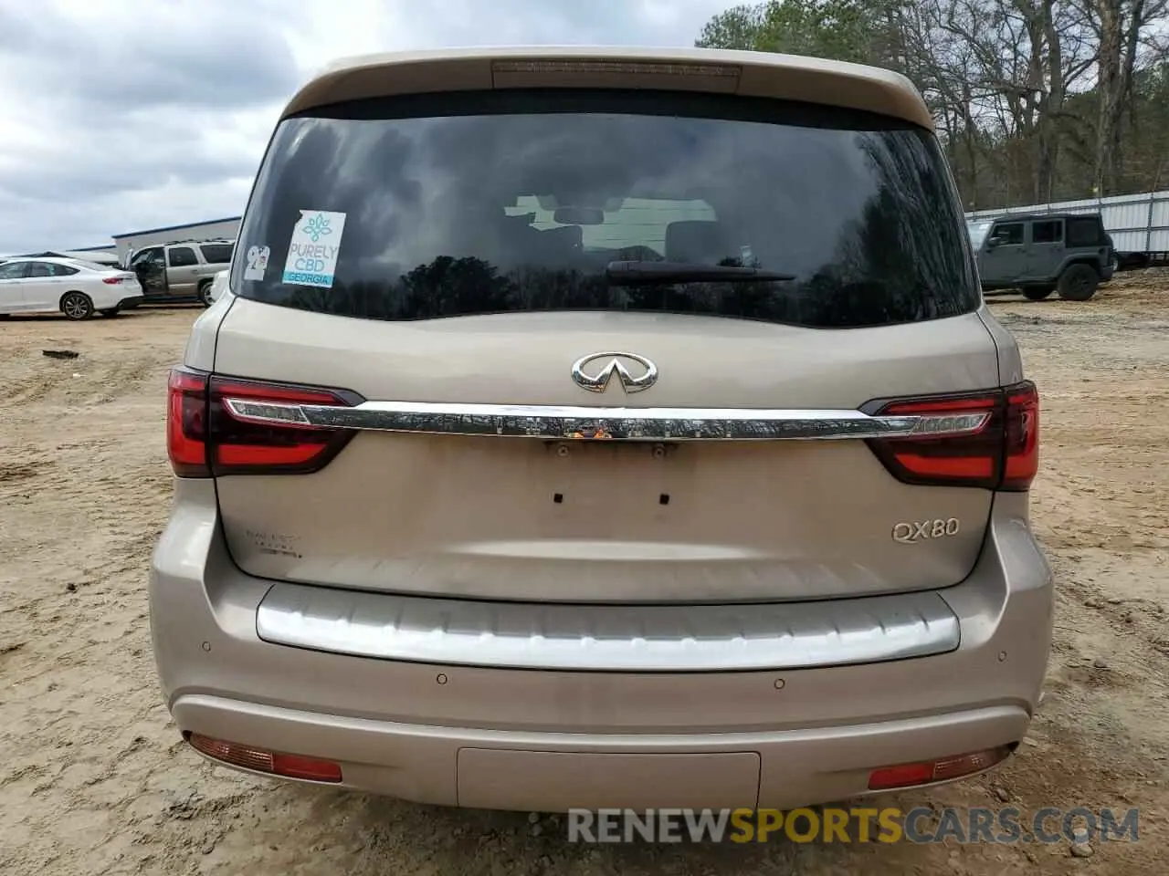 6 Photograph of a damaged car JN8AZ2NFXK9684139 INFINITI QX80 2019