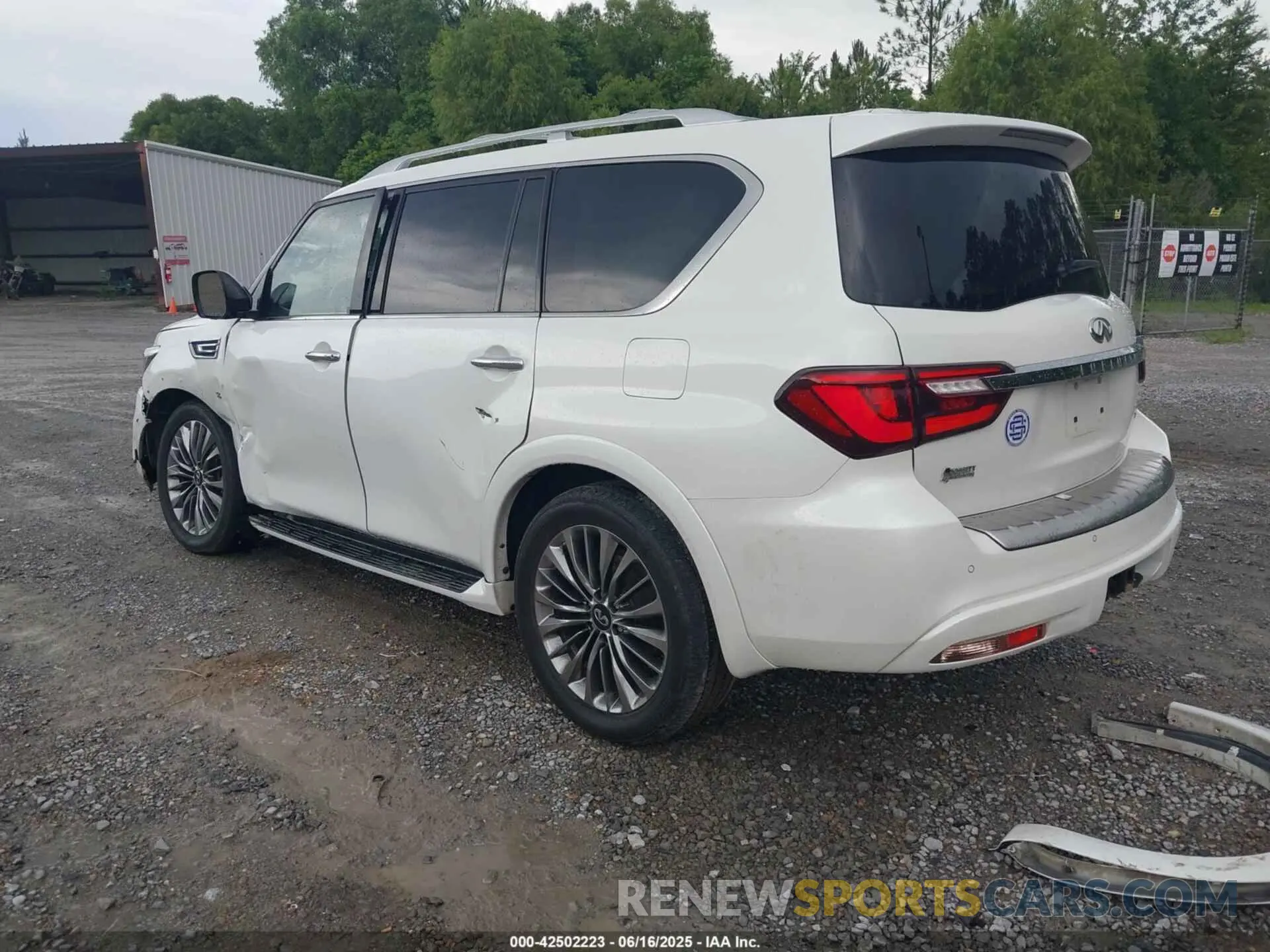 3 Photograph of a damaged car JN8AZ2NFXK9688644 INFINITI QX80 2019