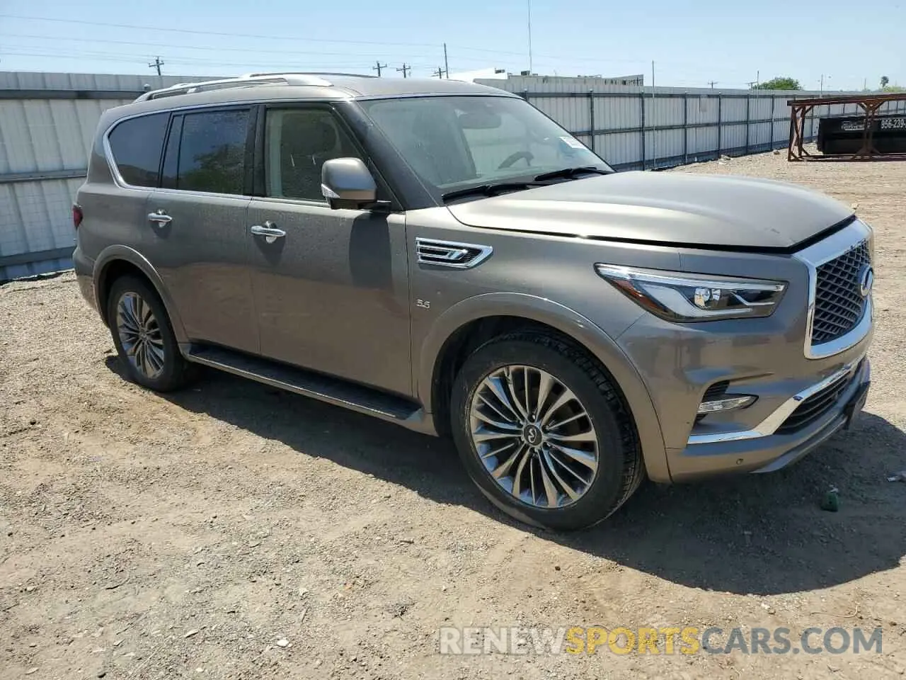 4 Photograph of a damaged car JN8AZ2NFXK9688658 INFINITI QX80 2019