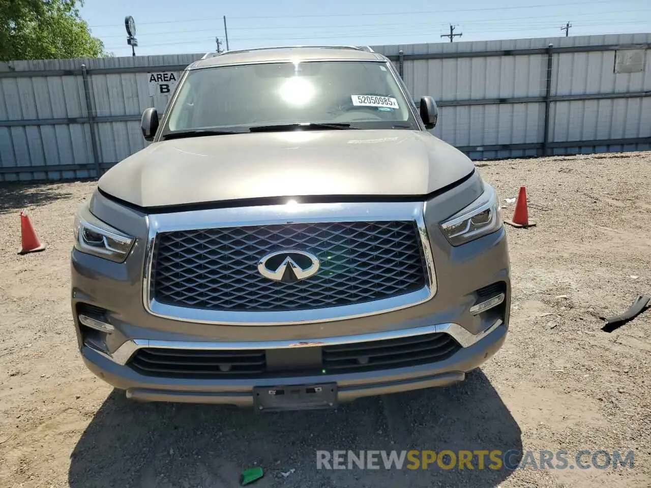5 Photograph of a damaged car JN8AZ2NFXK9688658 INFINITI QX80 2019