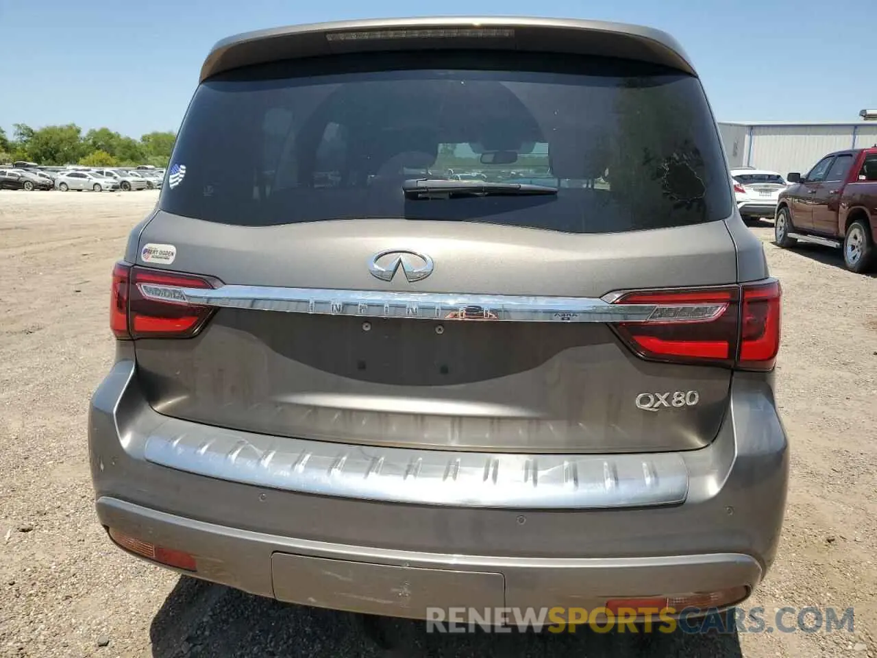 6 Photograph of a damaged car JN8AZ2NFXK9688658 INFINITI QX80 2019