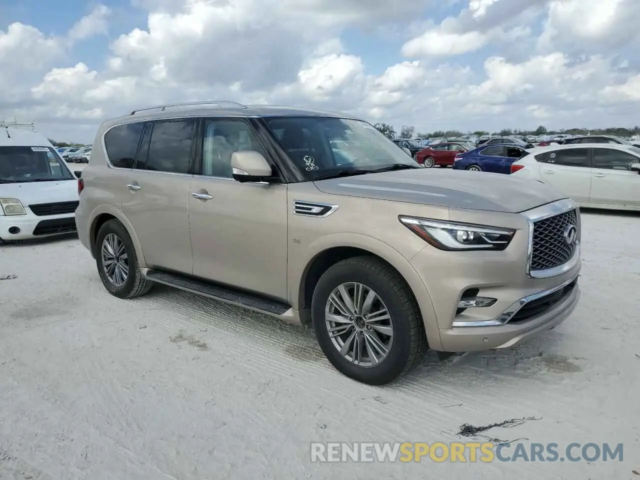 4 Photograph of a damaged car JN8AZ2NE0L9251521 INFINITI QX80 2020