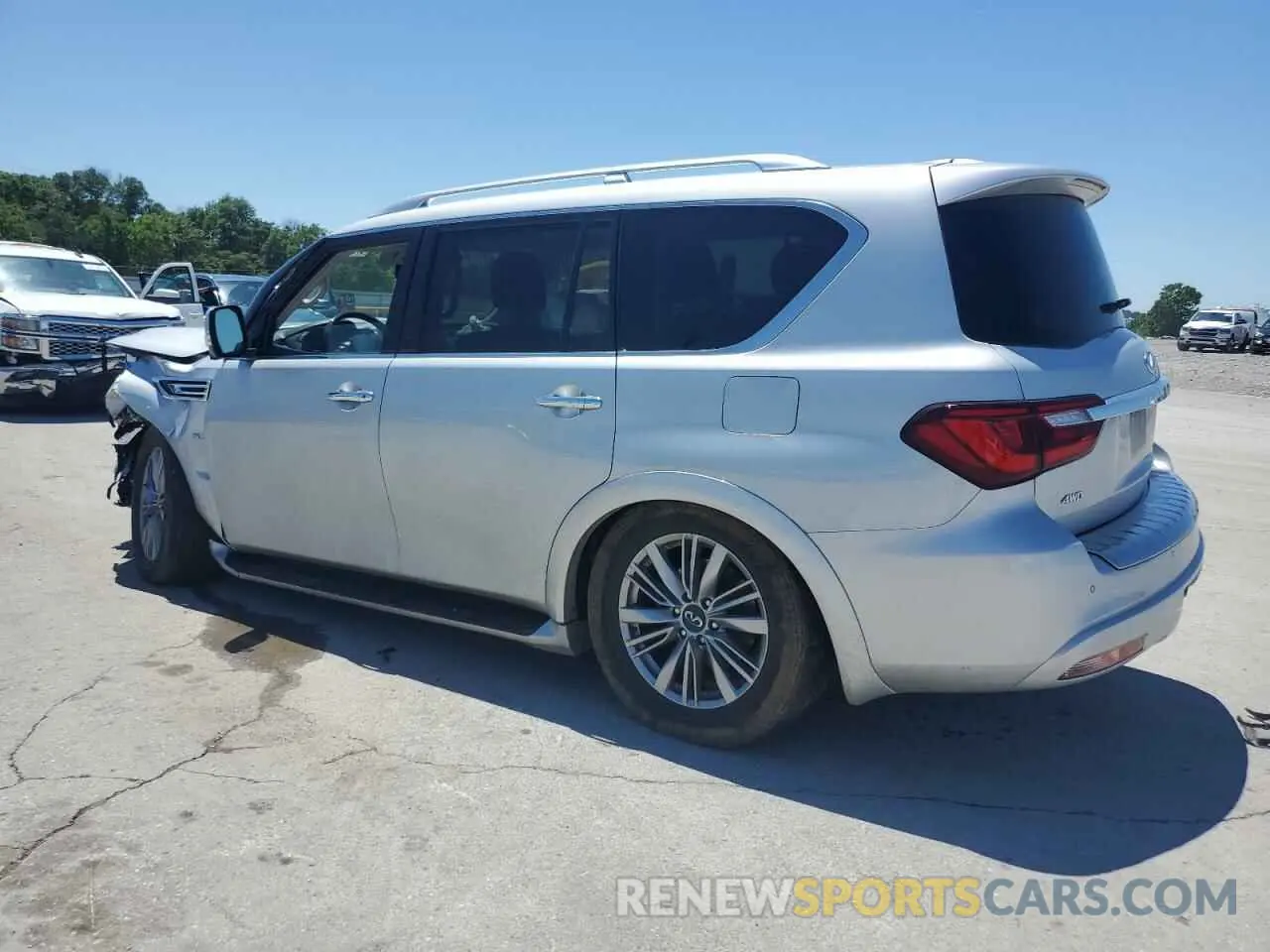 2 Photograph of a damaged car JN8AZ2NE0L9254130 INFINITI QX80 2020