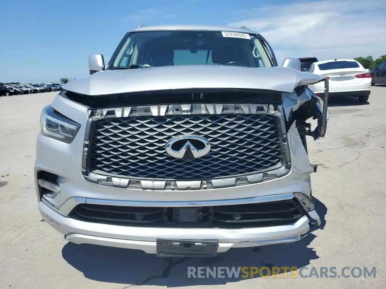 5 Photograph of a damaged car JN8AZ2NE0L9254130 INFINITI QX80 2020