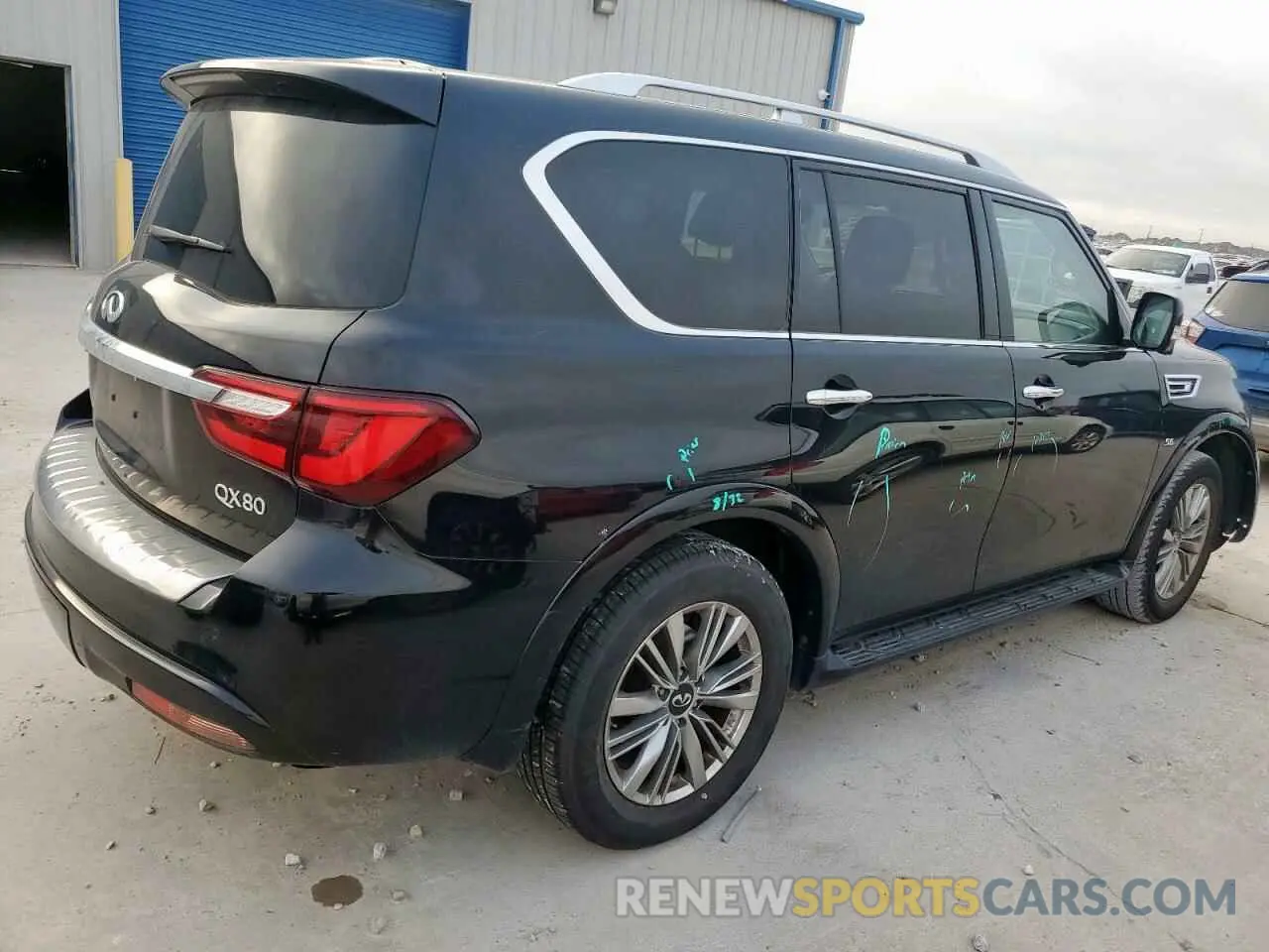 3 Photograph of a damaged car JN8AZ2NE0L9255987 INFINITI QX80 2020