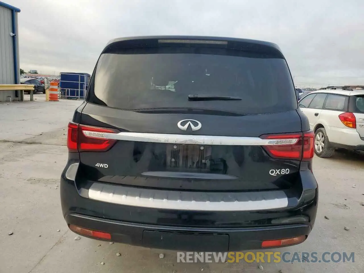 6 Photograph of a damaged car JN8AZ2NE0L9255987 INFINITI QX80 2020