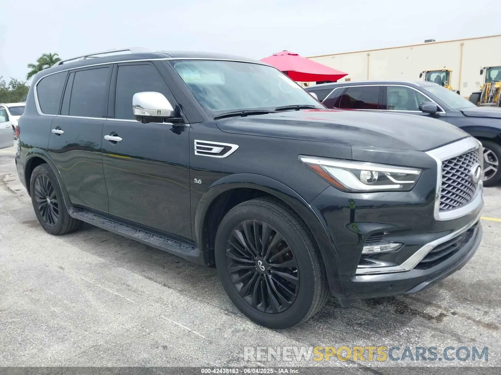 1 Photograph of a damaged car JN8AZ2NE1L9250989 INFINITI QX80 2020