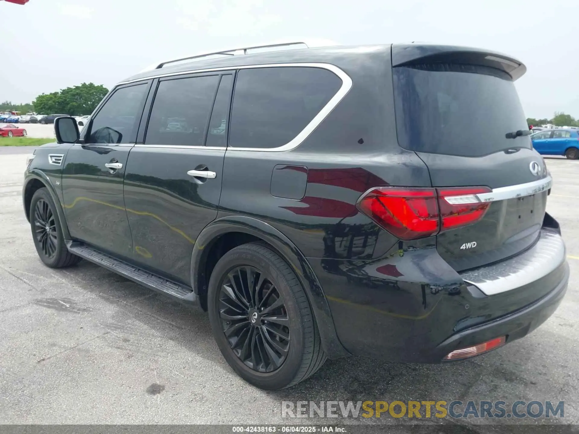 3 Photograph of a damaged car JN8AZ2NE1L9250989 INFINITI QX80 2020