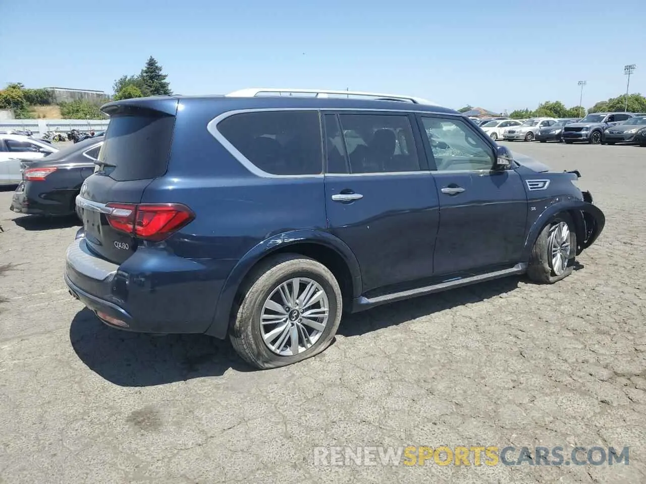 3 Photograph of a damaged car JN8AZ2NE1L9252855 INFINITI QX80 2020