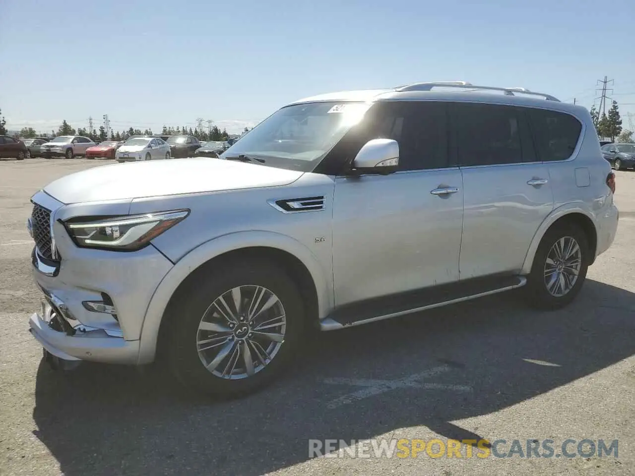 1 Photograph of a damaged car JN8AZ2NE1L9255531 INFINITI QX80 2020