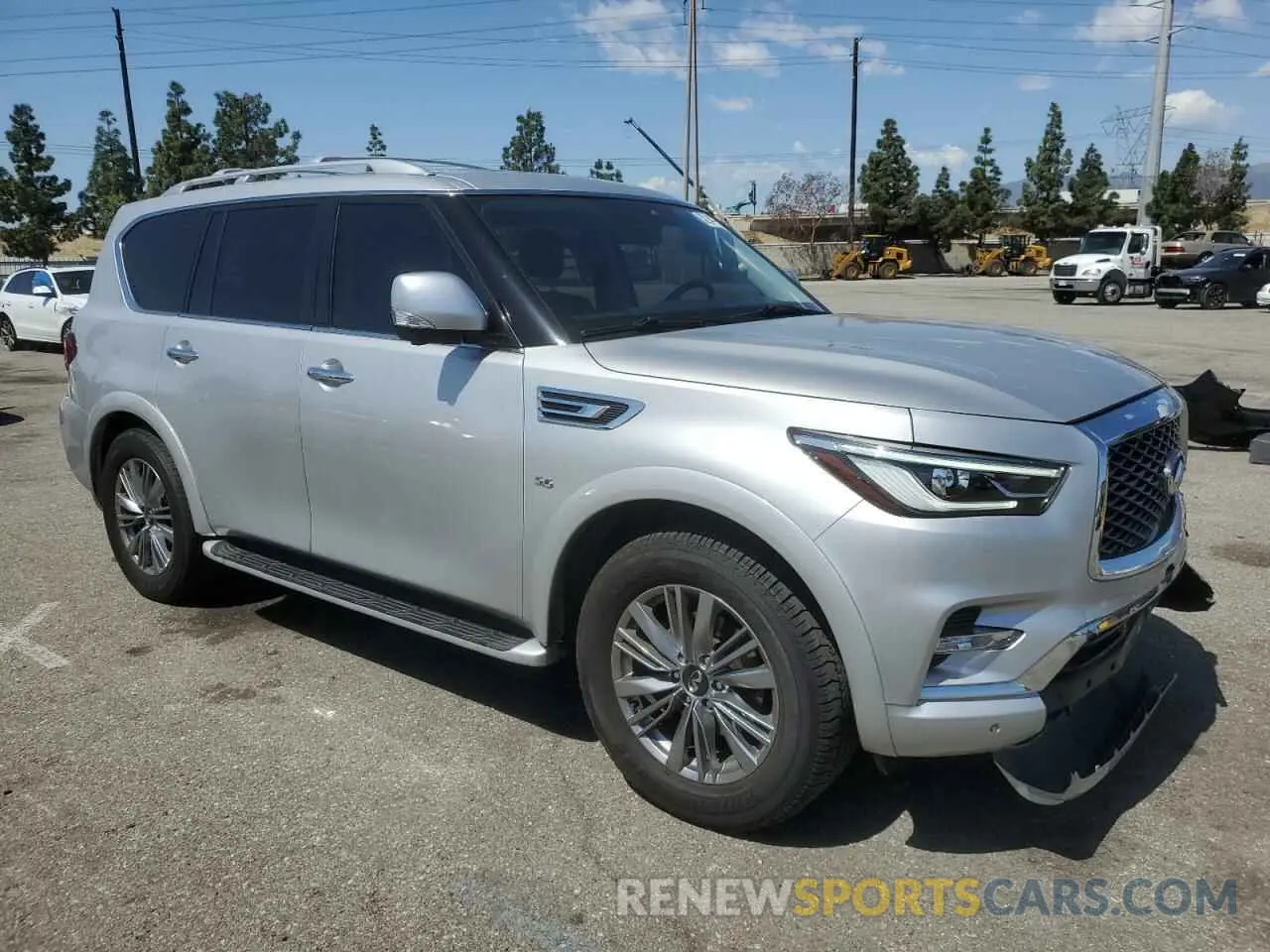 4 Photograph of a damaged car JN8AZ2NE1L9255531 INFINITI QX80 2020