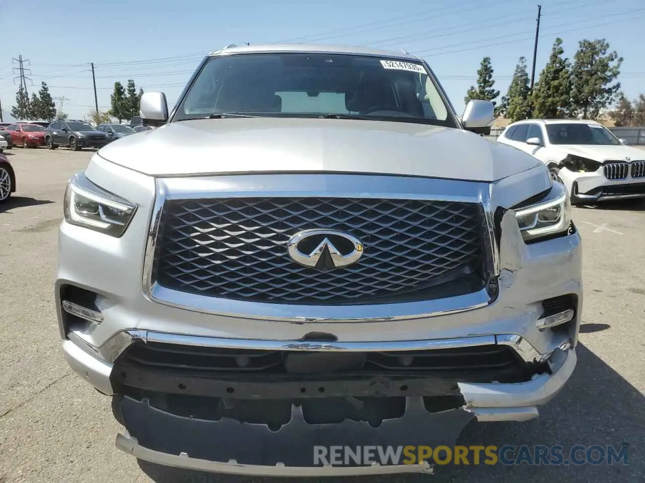 5 Photograph of a damaged car JN8AZ2NE1L9255531 INFINITI QX80 2020