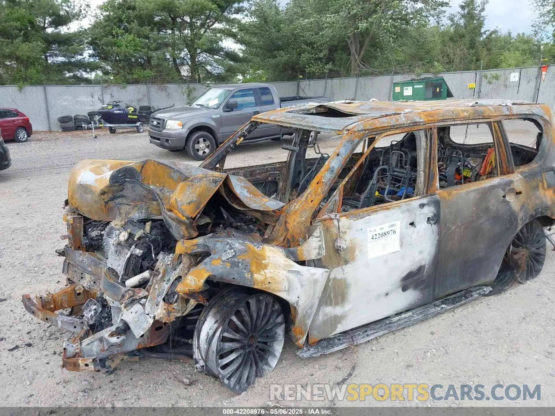 6 Photograph of a damaged car JN8AZ2NE2L9251181 INFINITI QX80 2020